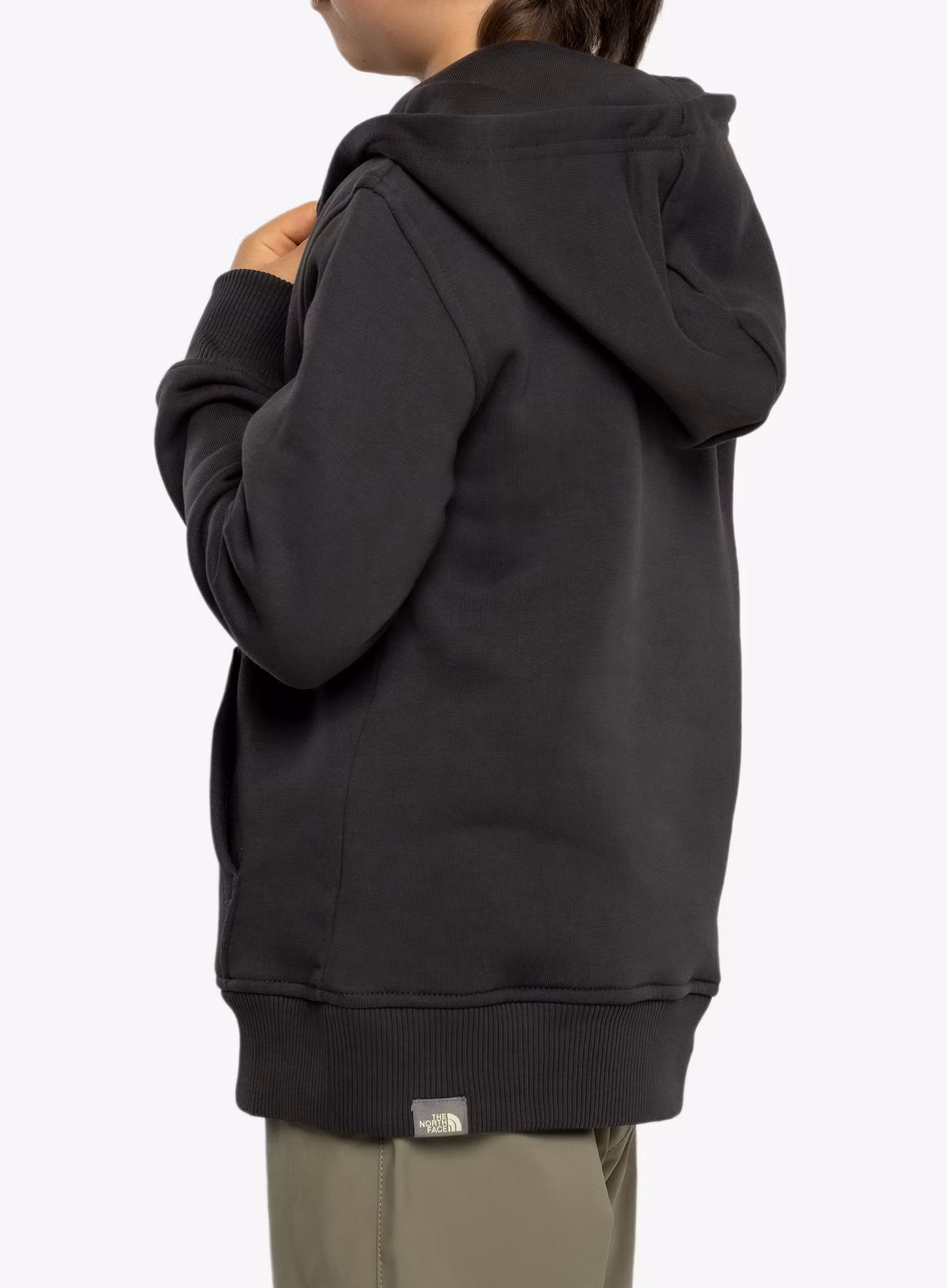 Mikina chlapčenská The North Face Drew Peak P/O Hoodie - asphalt grey