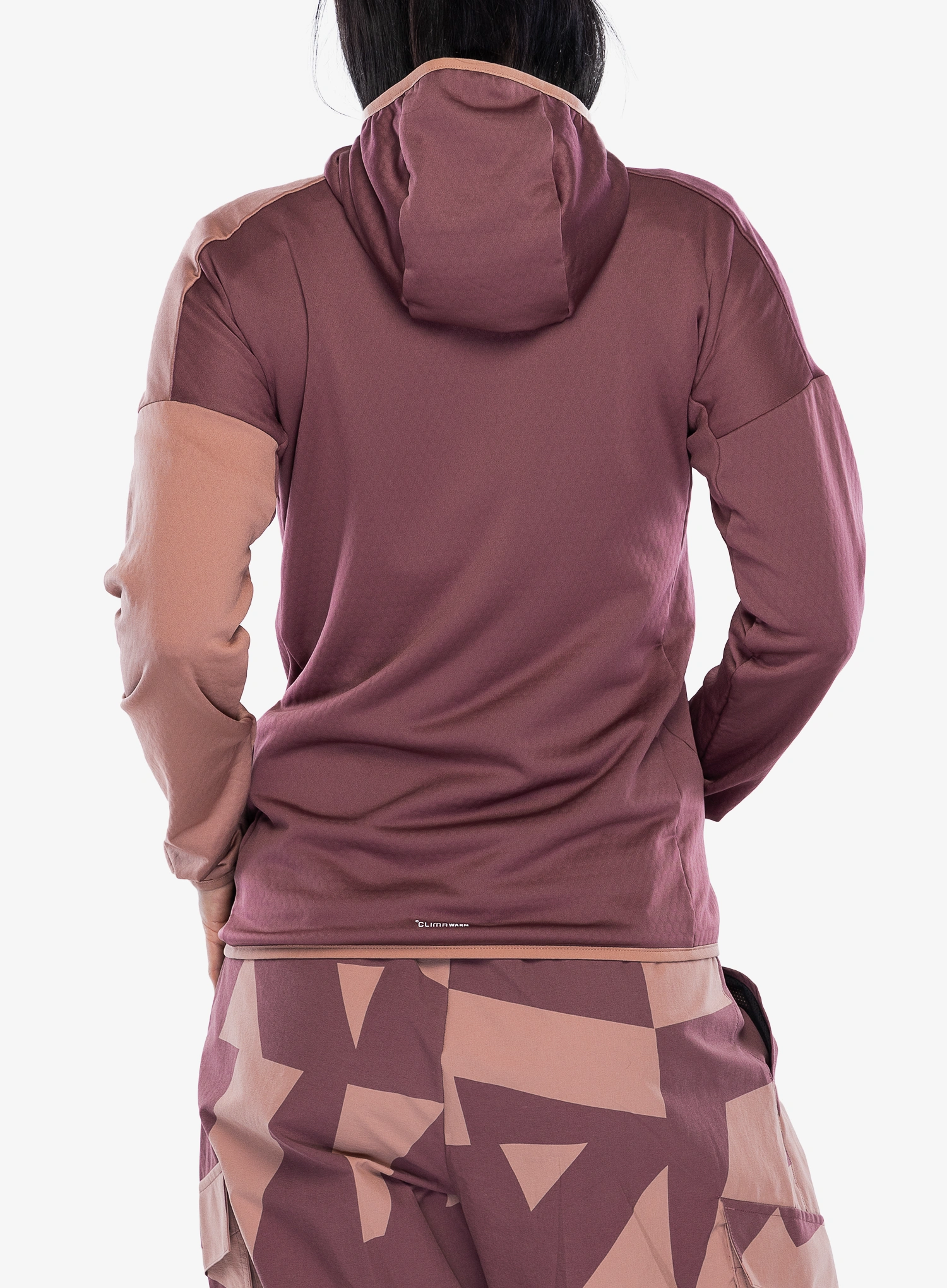 Mikina dámska adidas TERREX Xperior Light Fleece Hooded Jacket - quicri/warcla