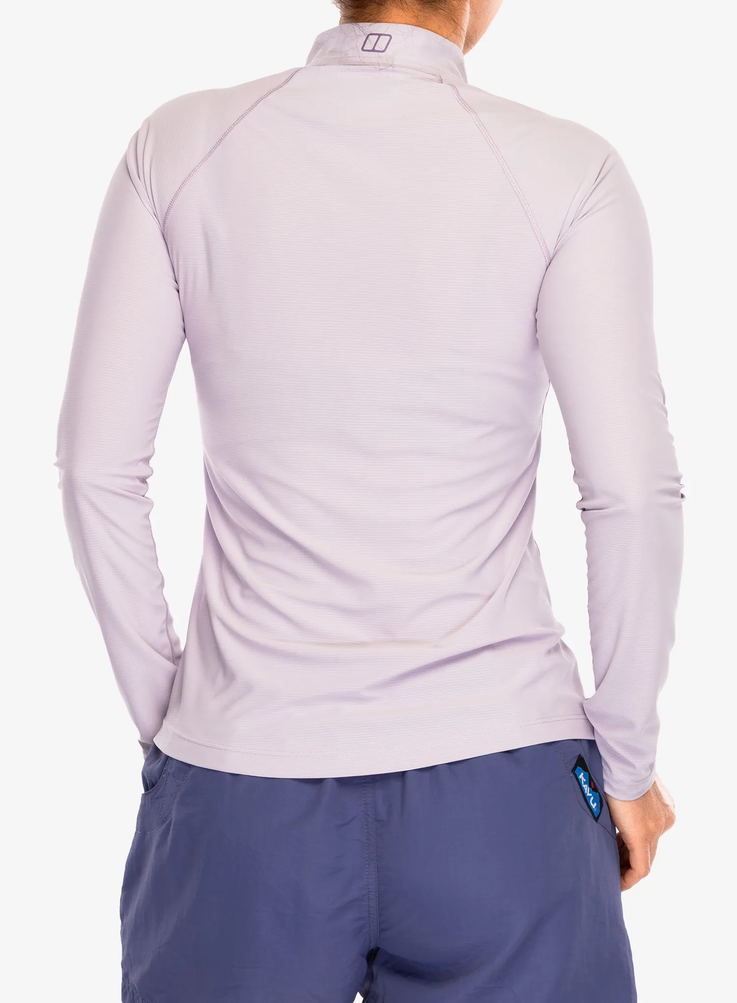 Dámska mikina bez kapucne Berghaus 24/7 Tech Tee LS HZ - cloud