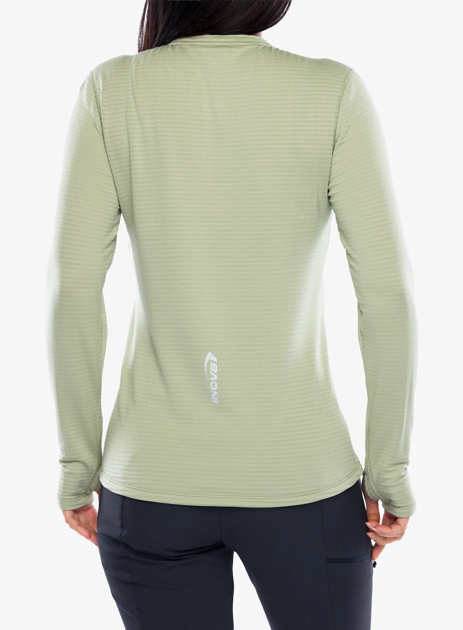 Dámska mikina bez kapucne Inov-8 Adventure Mid Crew - light green