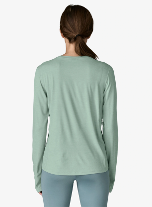Dámska mikina bez kapucne Patagonia L/S Cap Cool Sun Shirt - thermal blue/thin ice x-dye