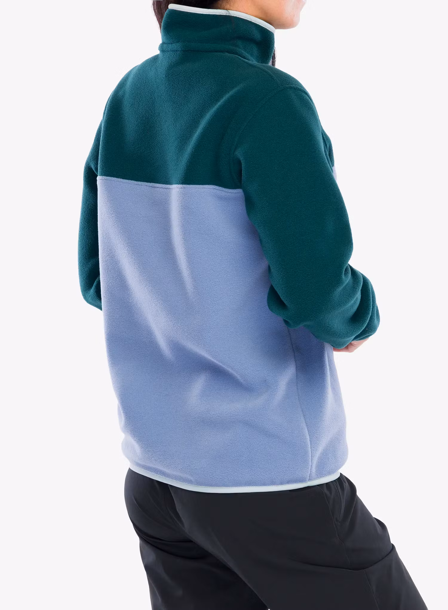 Dámska mikina bez kapucne Patagonia Lightweight Synch Snap-T Pullover - barnacle blue