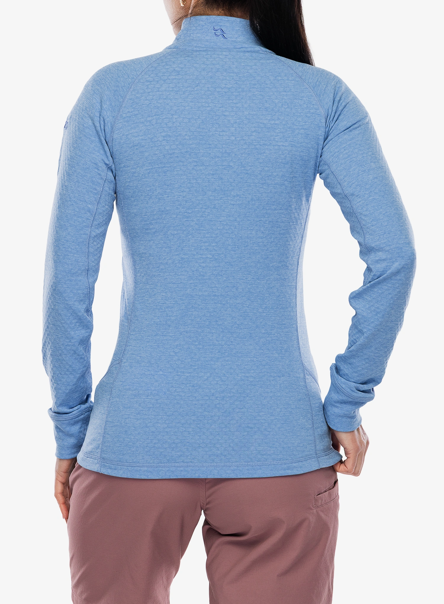 Dámska mikina bez kapucne Rab Nexus Jacket - bluebird