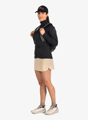 Dámska mikina bez kapucne Rossignol Mid Layer Full-Zip Thin Jacket - black/black