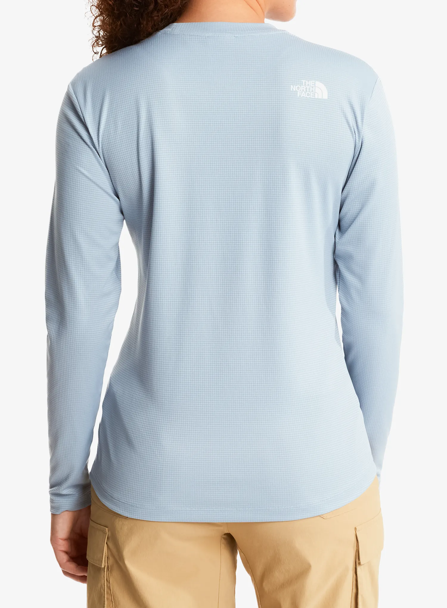 Dámska mikina bez kapucne The North Face Shadow Long Sleeve T-Shirt - frost grey