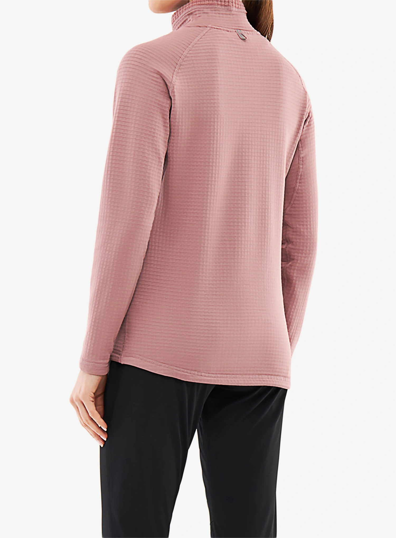 Dámska mikina bez kapucne Viking Midlayer Admont Full Zip - pink
