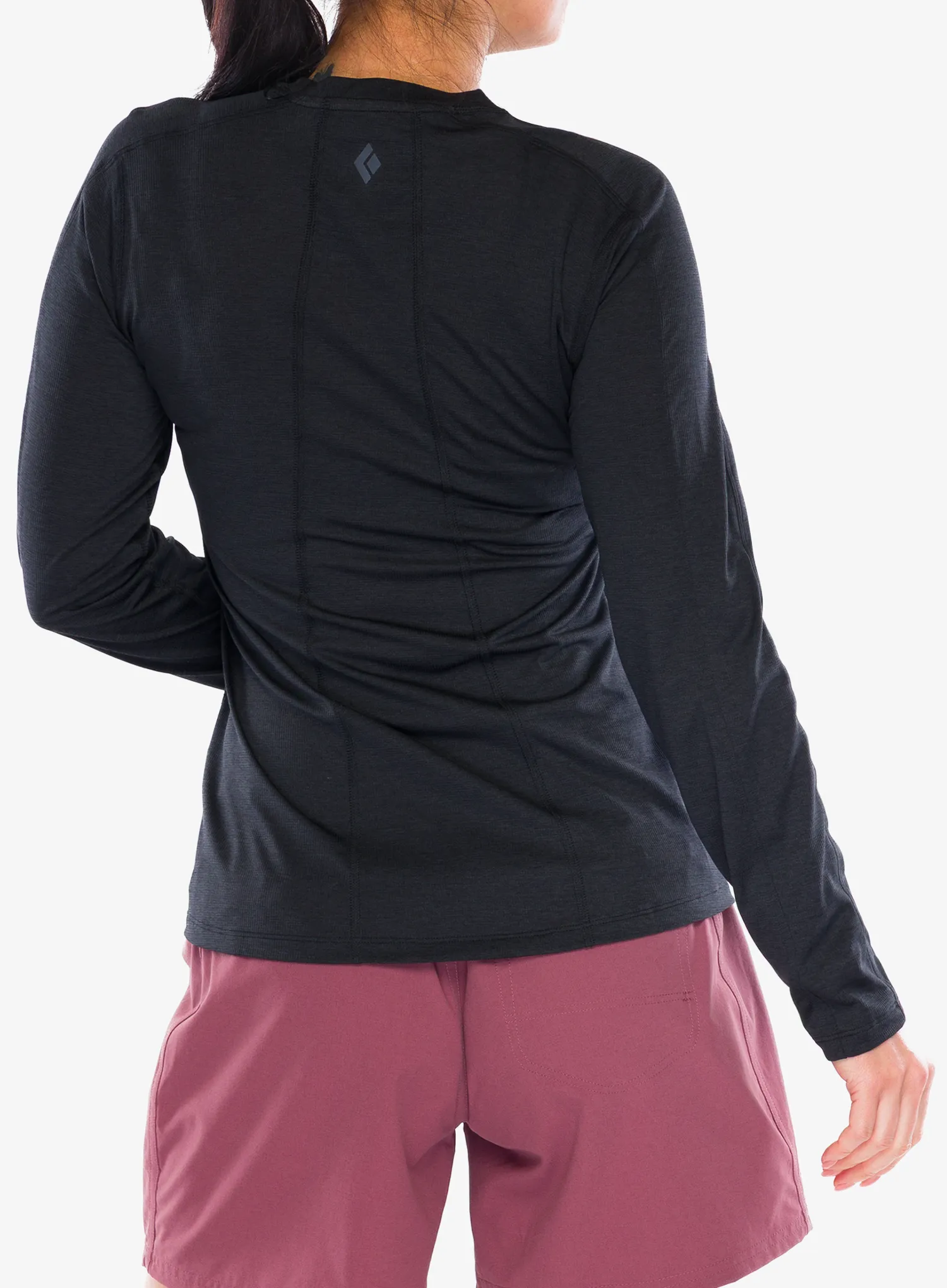 Mikina dámska Black Diamond Lightwire L/S Tee - black