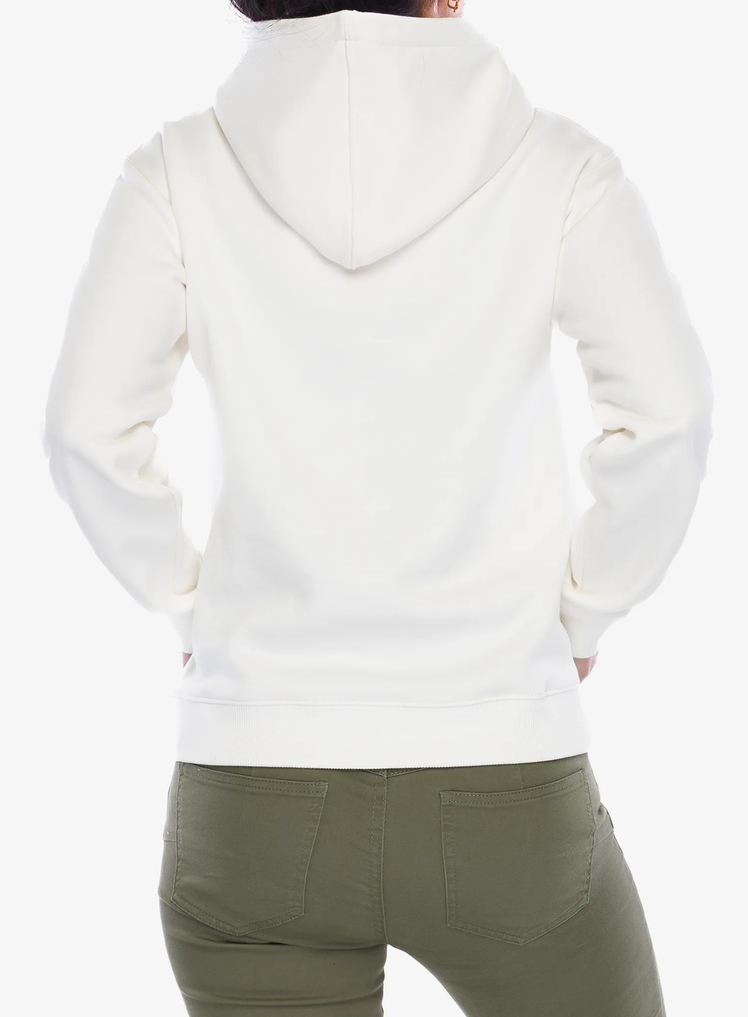 Mikina dámska Black Diamond Mini Stacked Pullover Hoody - off white