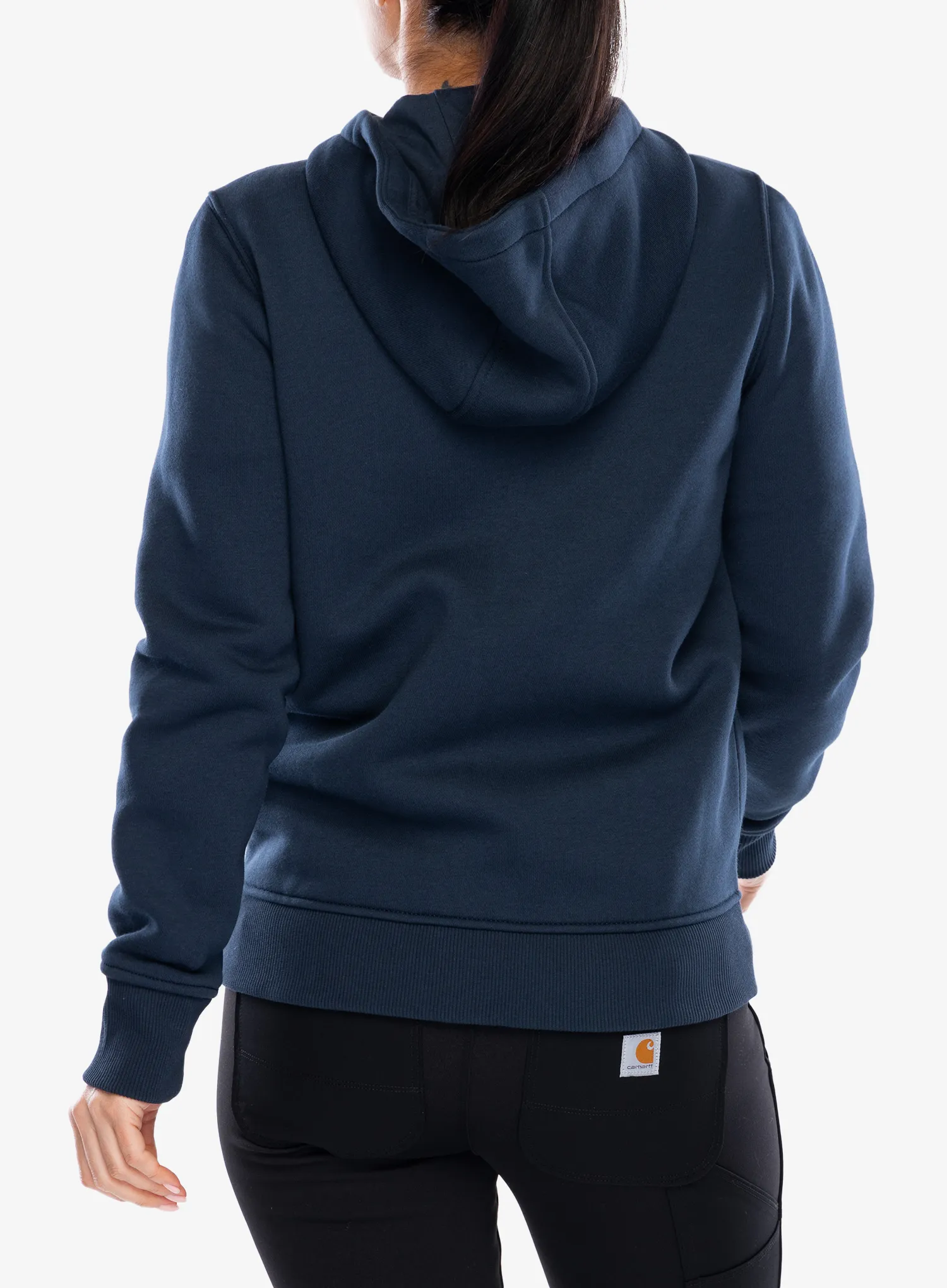 Mikina dámska Carhartt Clarksburg Zip Sweatshirt - navy