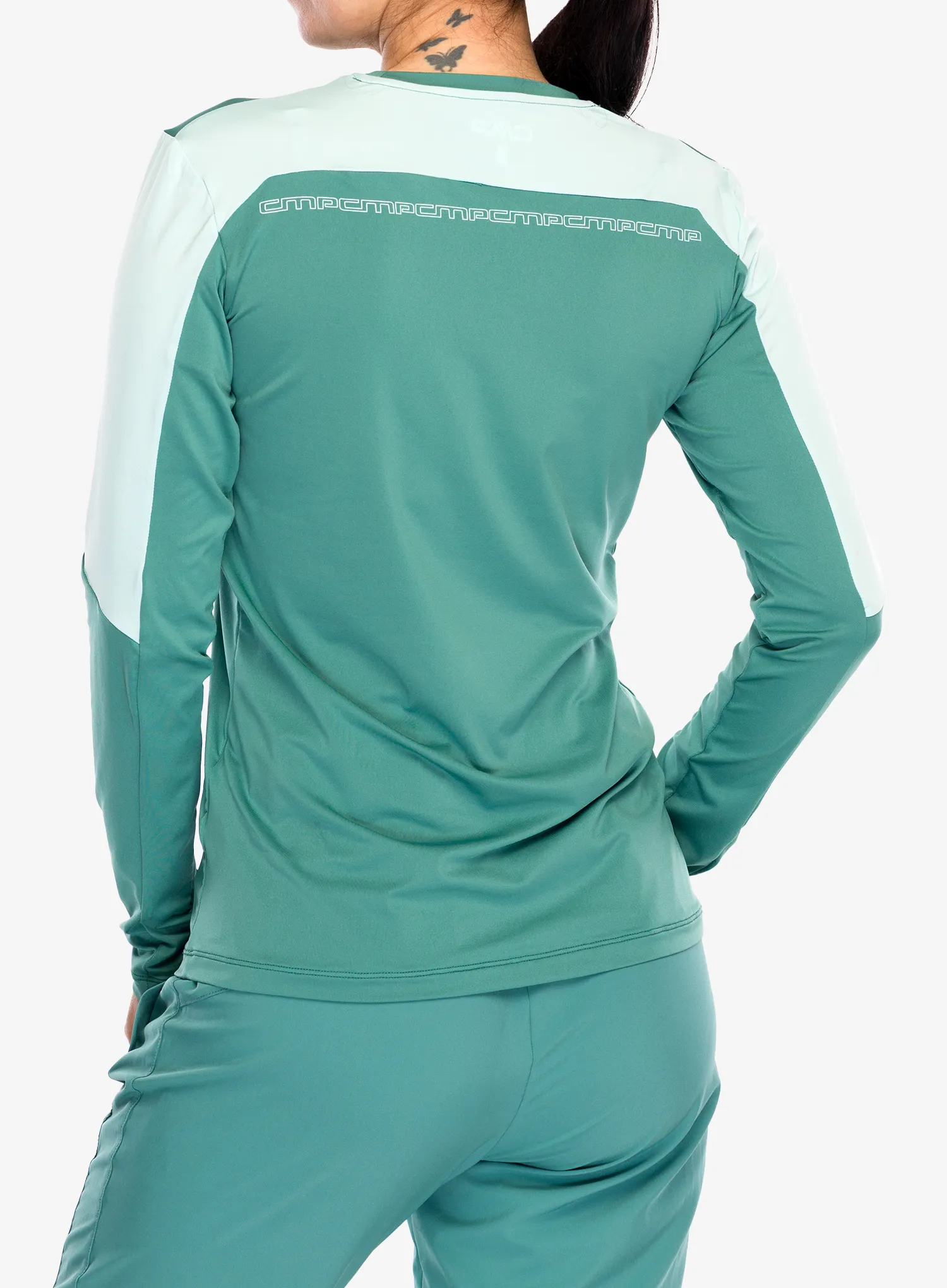Mikina dámska CMP Zulka T-Shirt - agave