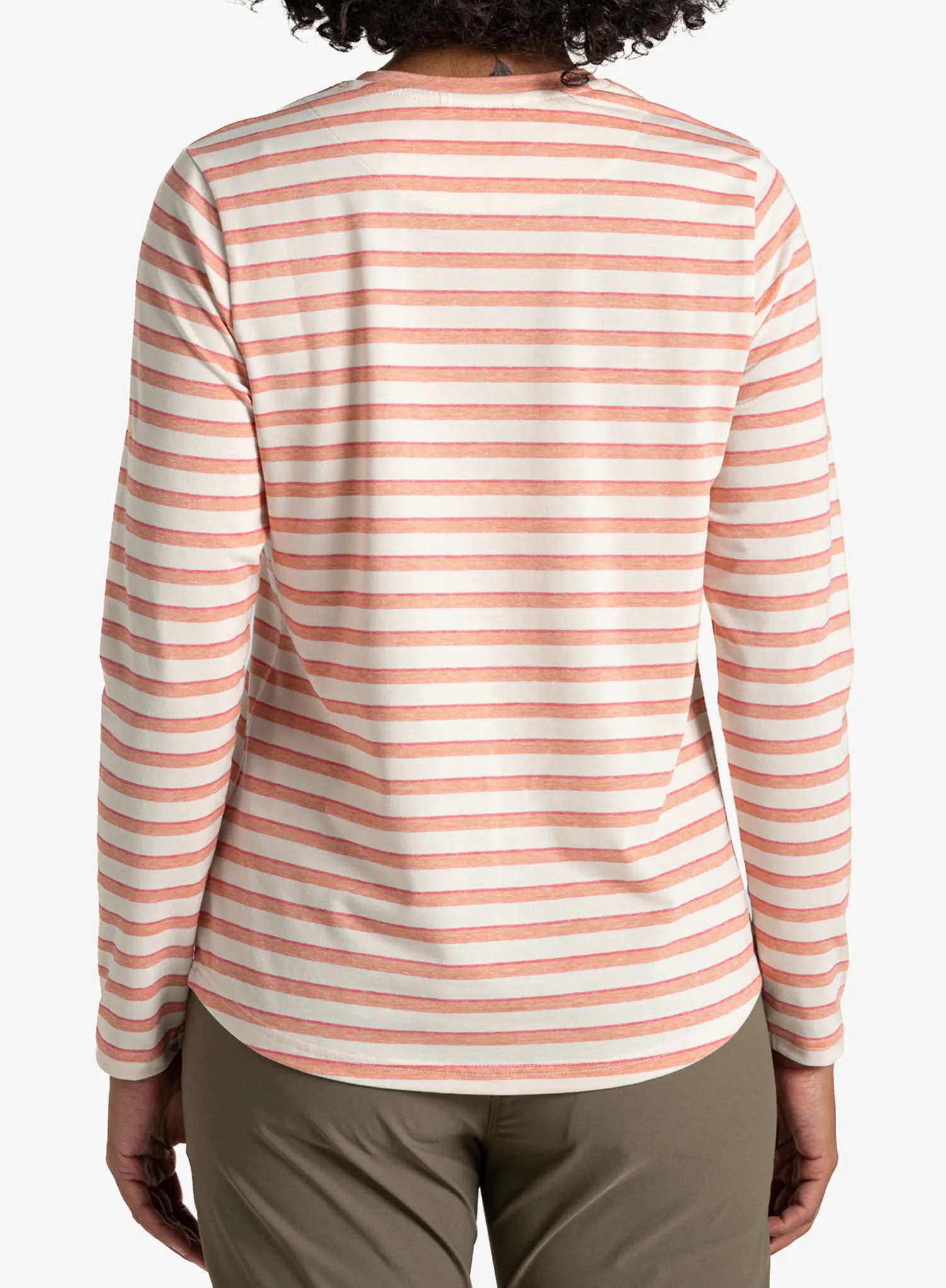 Mikina dámska Craghoppers NosiLife Akona LS Top - clay stripe
