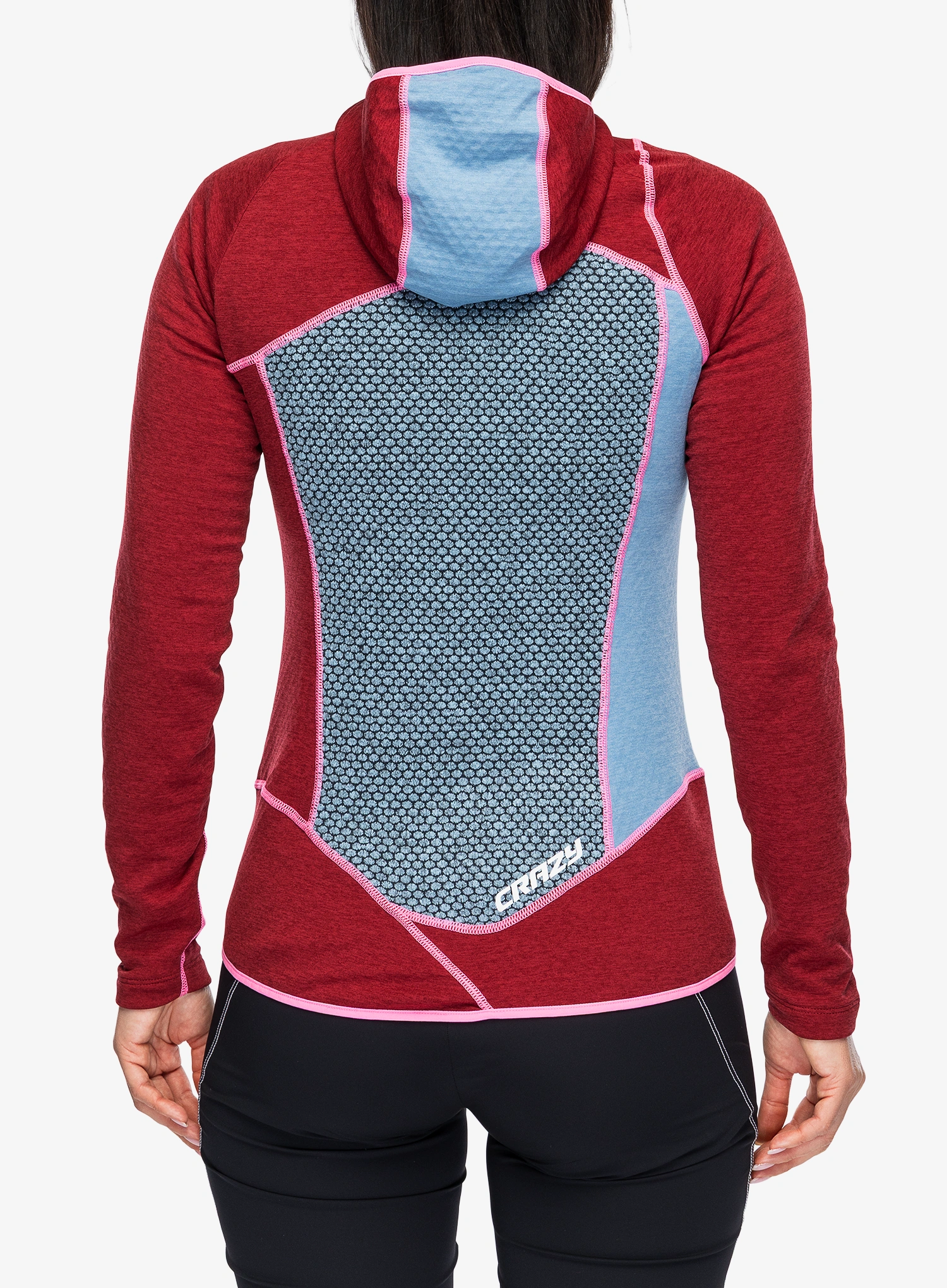 Mikina dámska Crazy Pull Ionic - blueberry/black