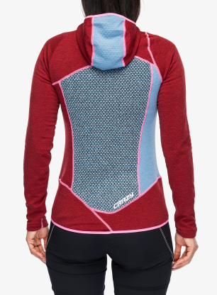 Mikina dámska Crazy Pull Ionic - blueberry/black