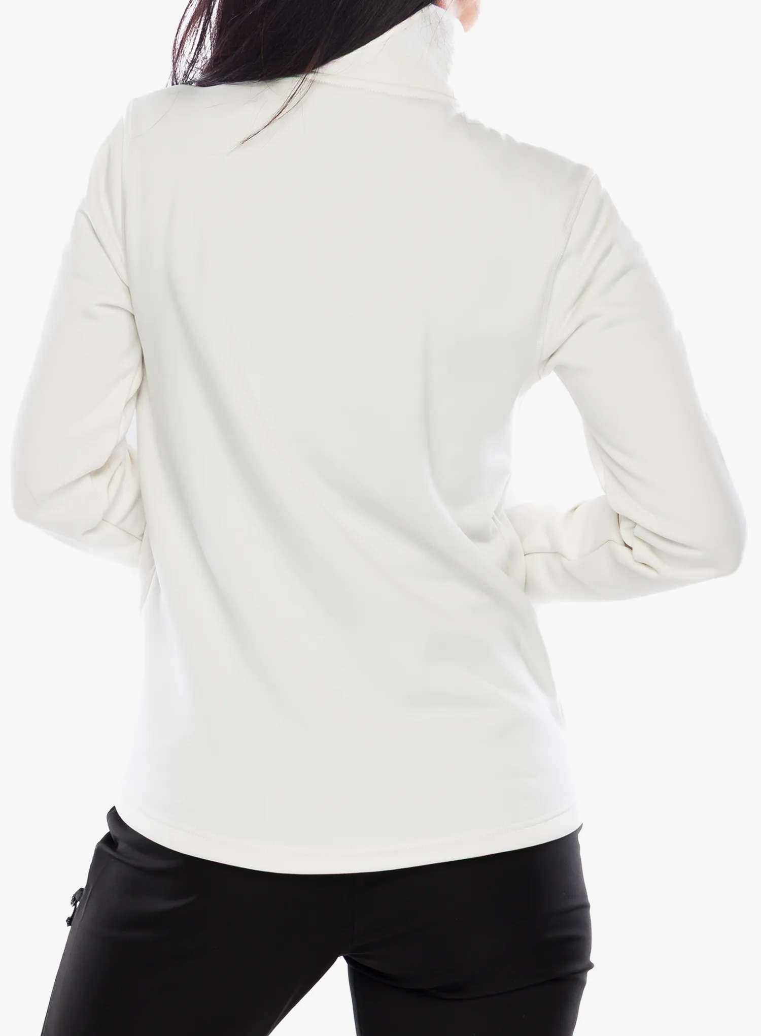 Mikina dámska Didriksons Leah Fullzip - white foam