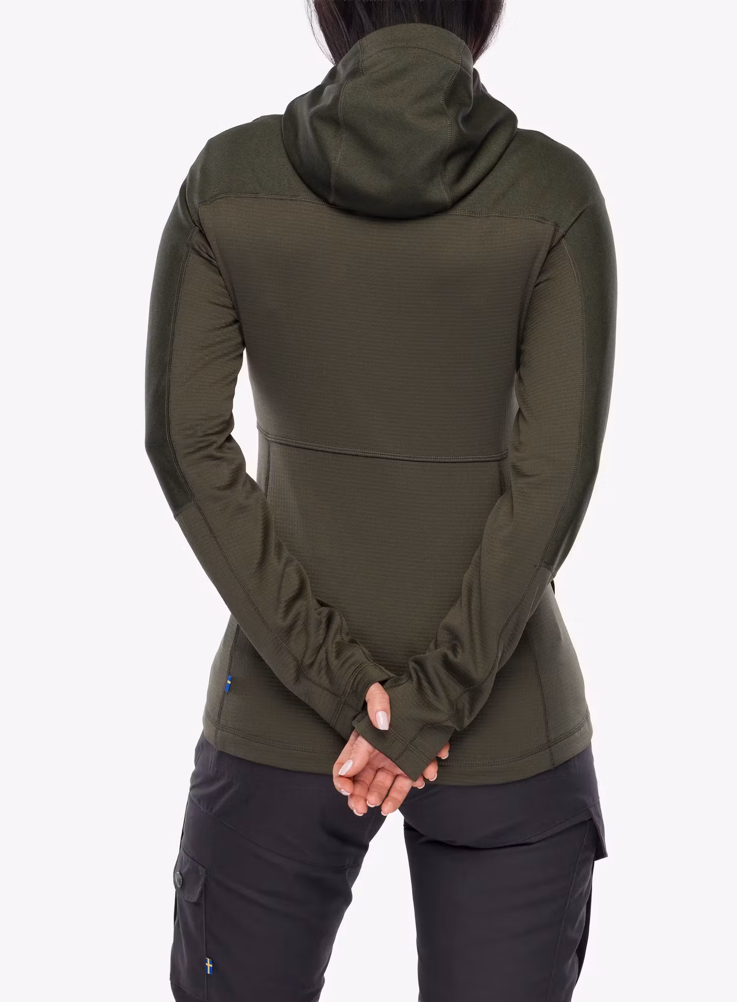 Mikina damska Fjallraven Abisko Trail Fleece - deep forest