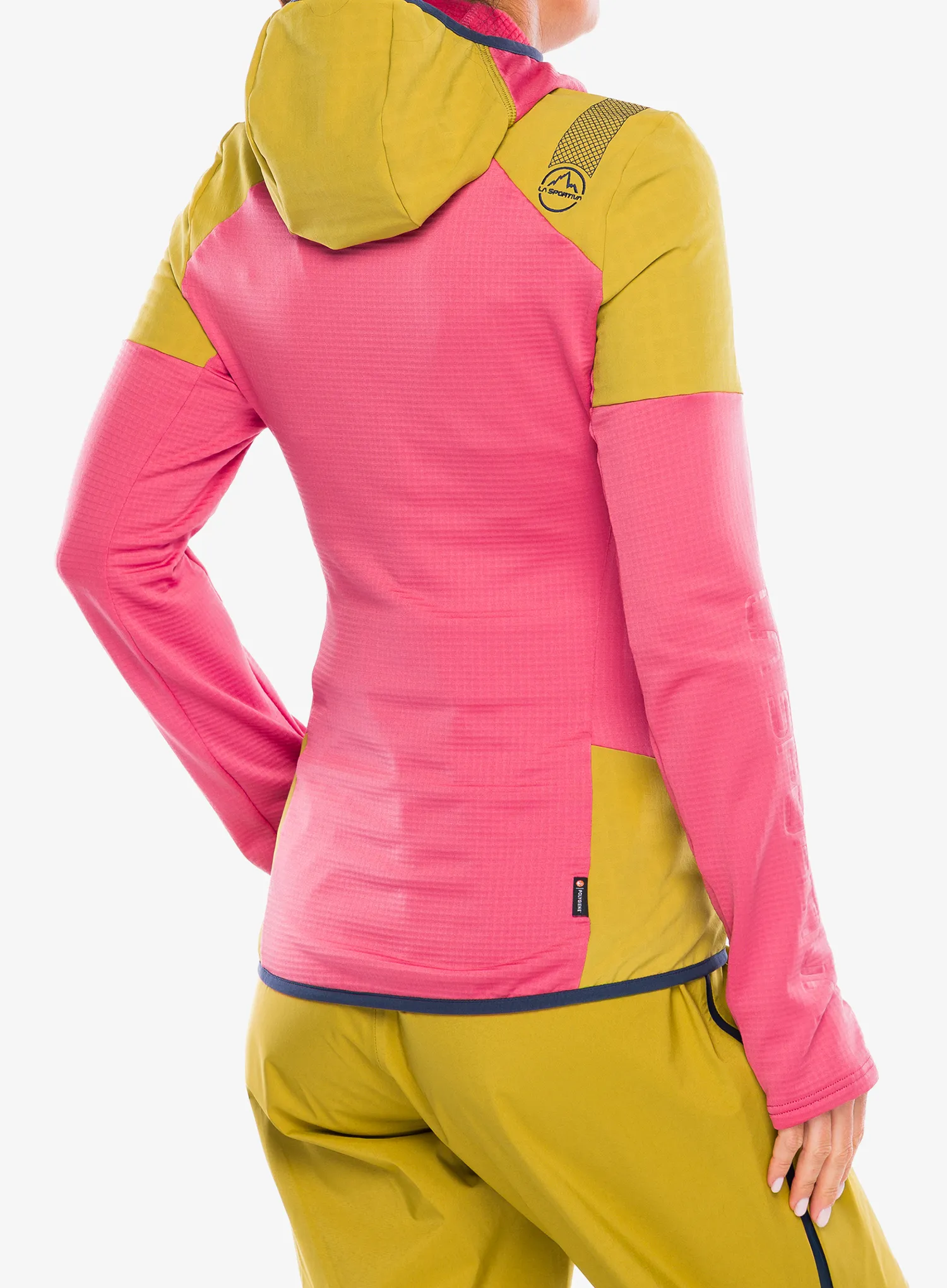Mikina dámska La Sportiva Session Tech Hoody - savana/rosebay