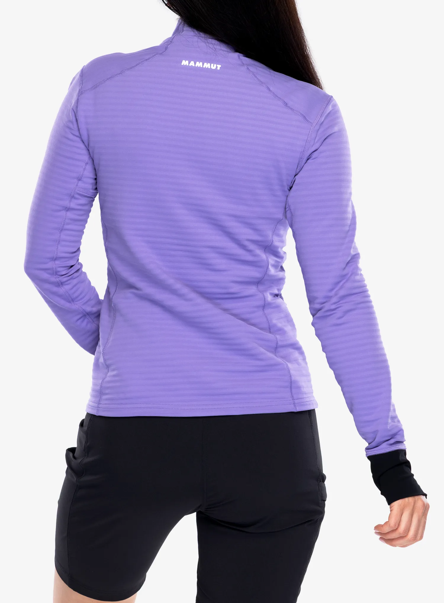 Mikina dámska Mammut Taiss Light ML Jacket - lavandin/black