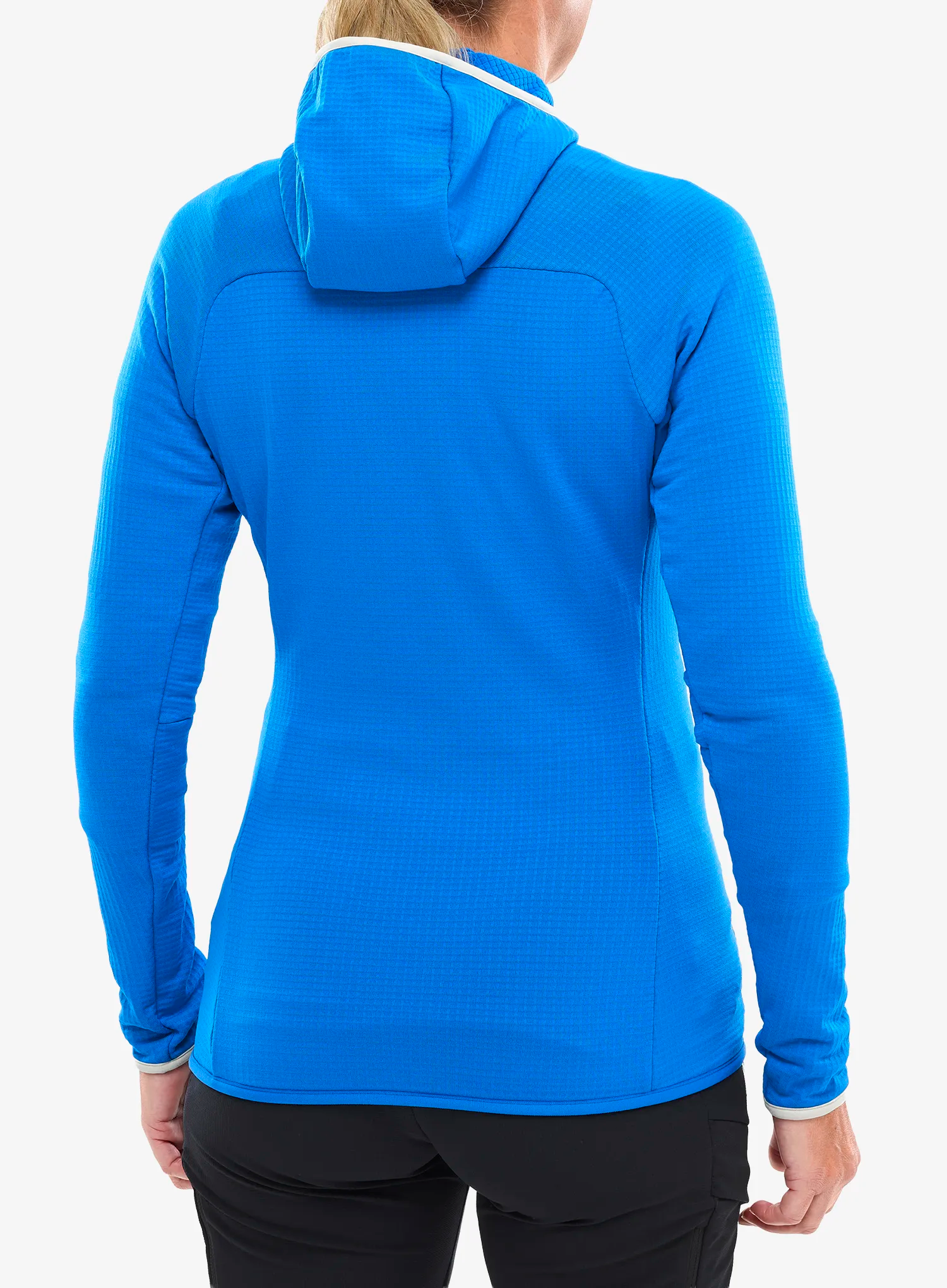 Mikina dámska Millet Fusion Grid Hoodie - icon blue