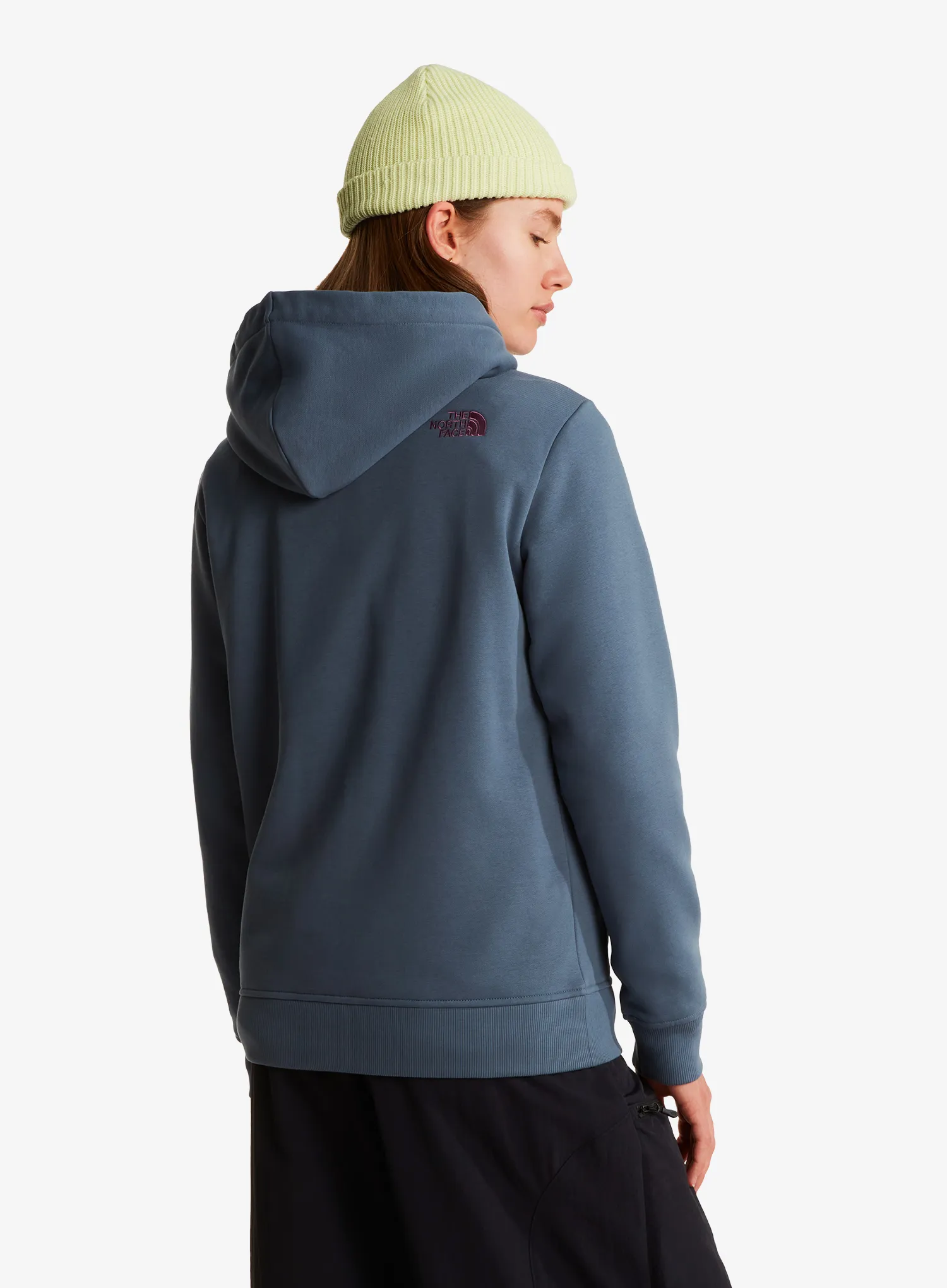 Mikina dámska The North Face Drew Peak Pullover Hoodie - granite grey/purple