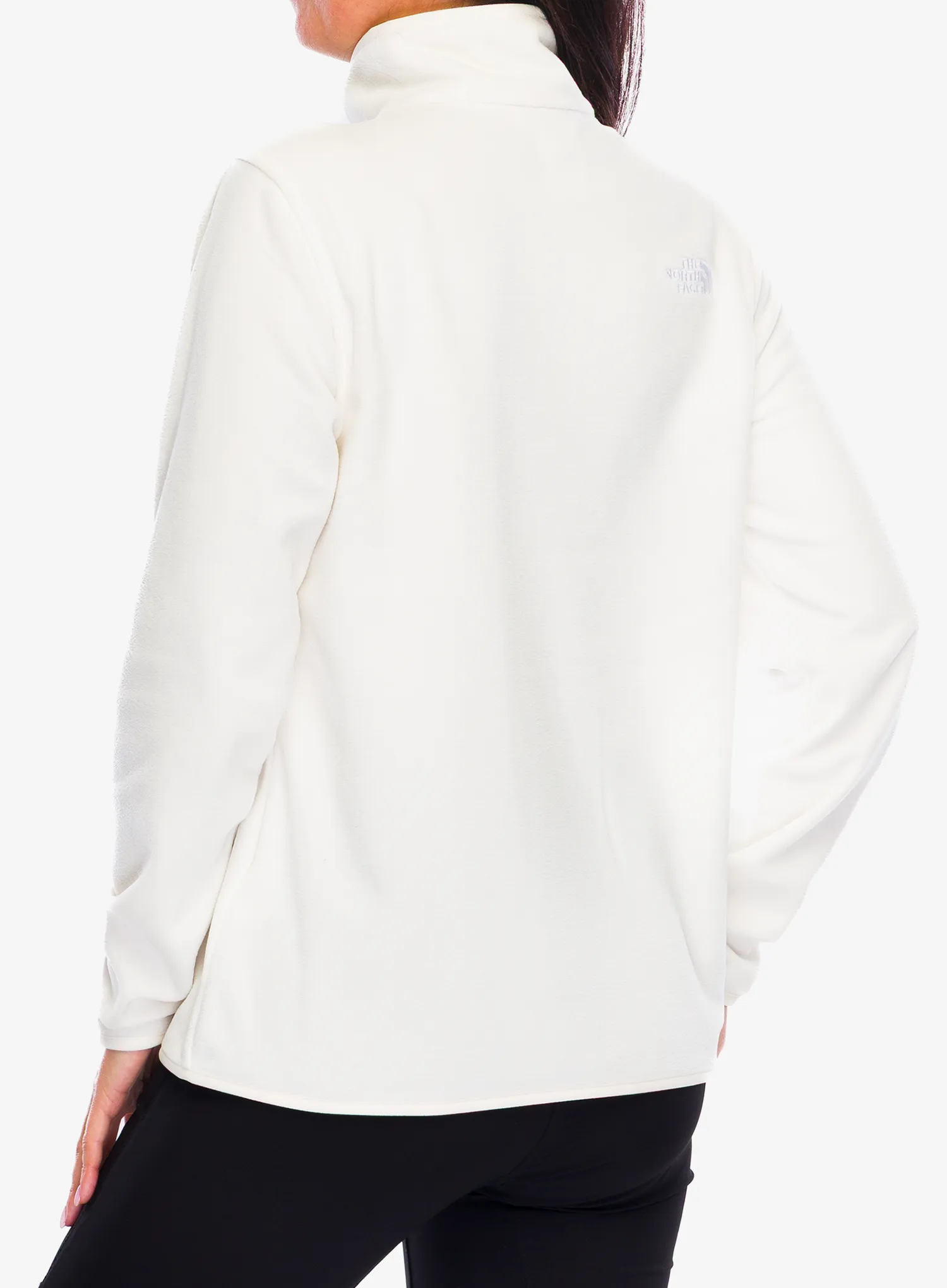 Mikina dámska The North Face Glacier Fleece 1/4 Zip Jacket - white dune