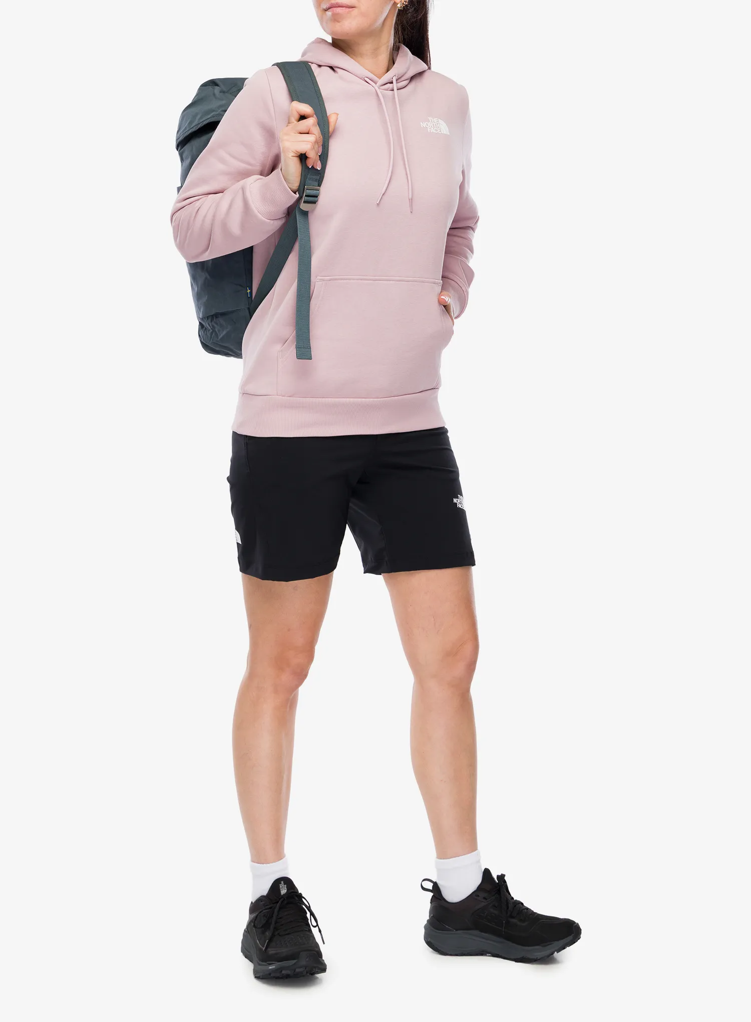 Dámska mikina s kapucňou The North Face Simple Dome Hoodie - metal pink