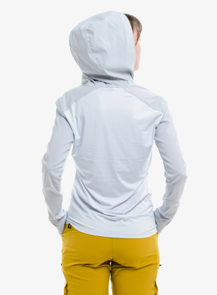 Dámska mikina s kapucňou Turbat Maya Hood Trek Shirt - glacier gray