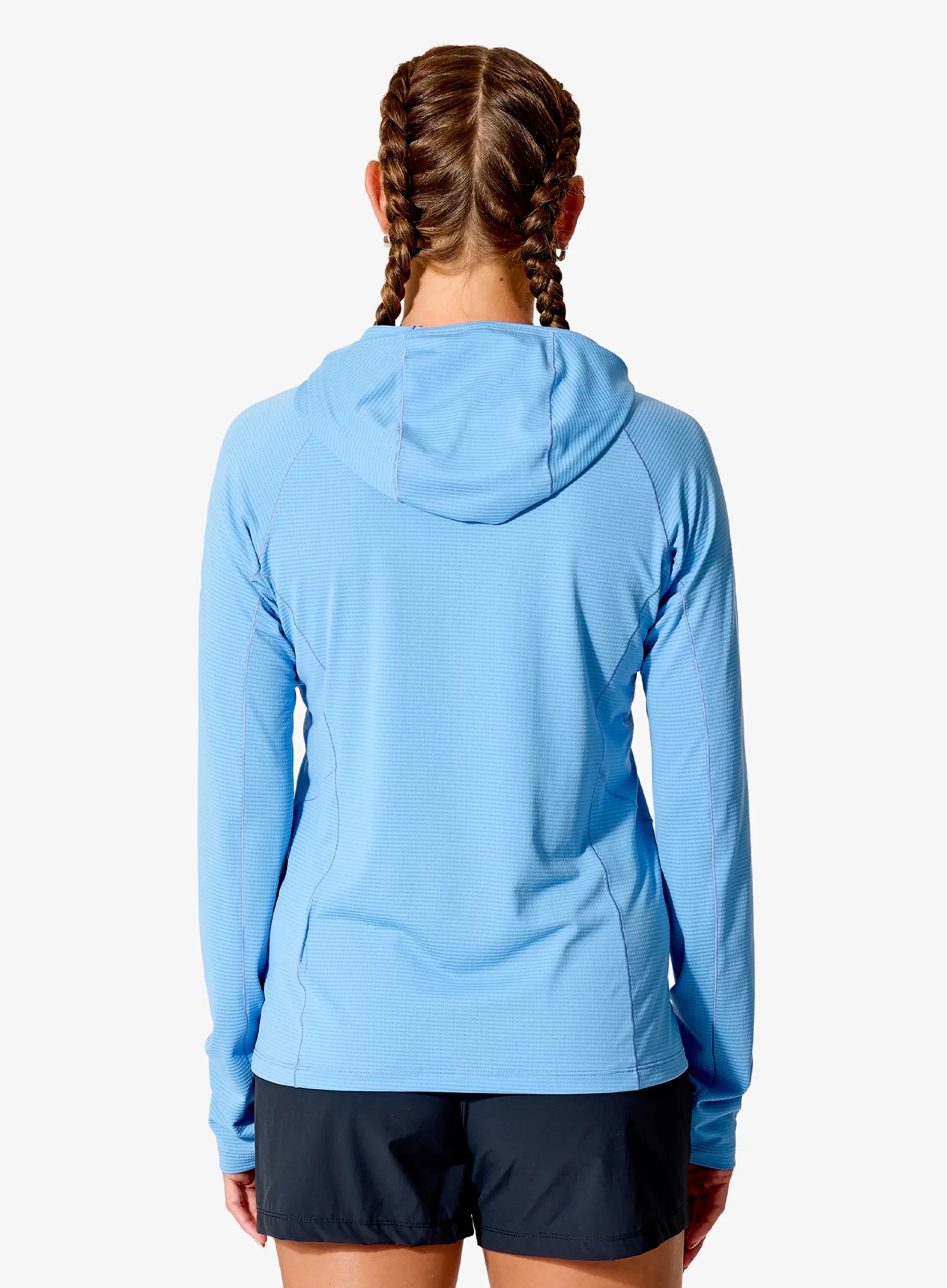 Dámska bežecká mikina Rab Sonic Hoody - bluebird