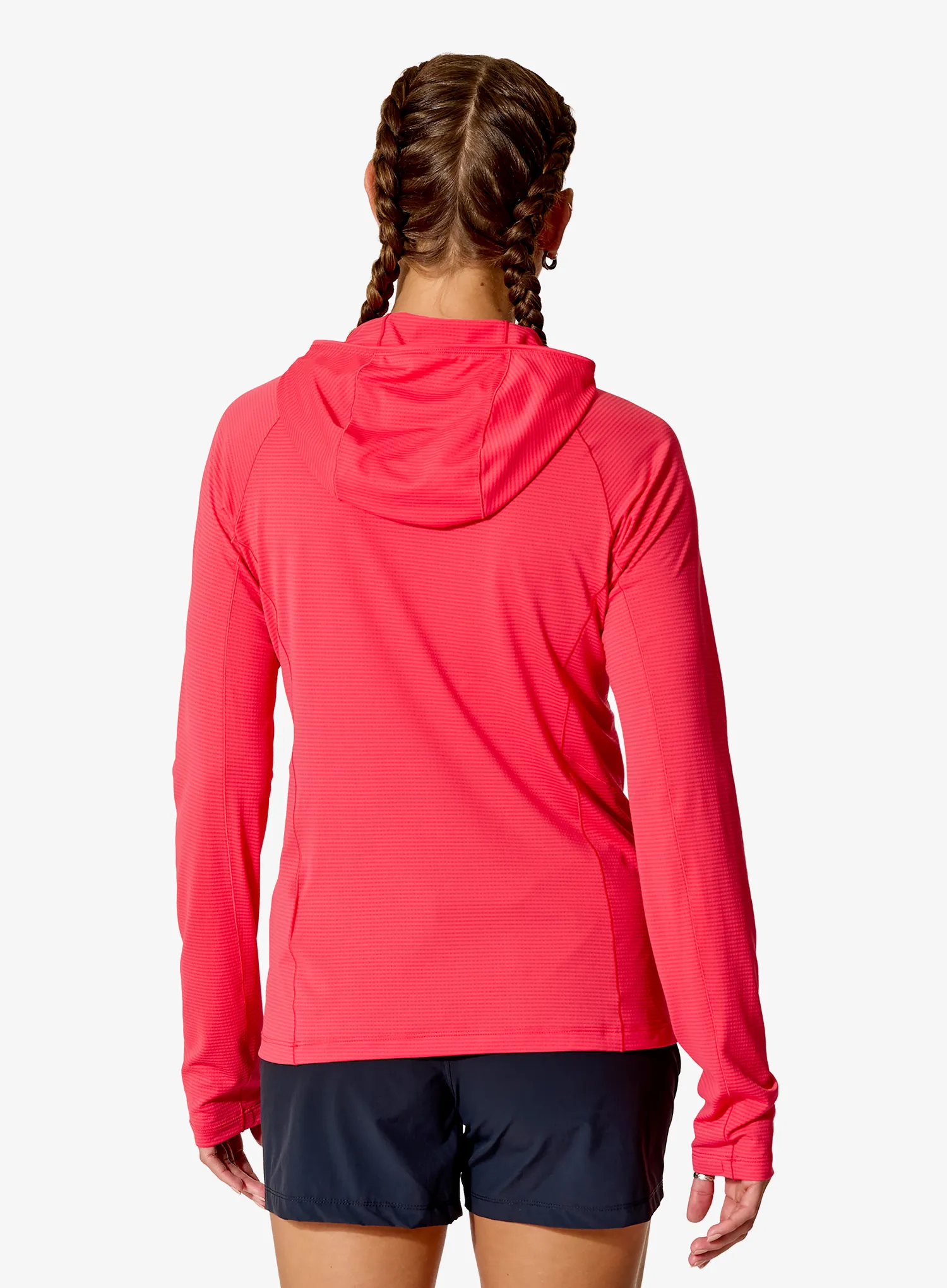 Dámska bežecká mikina Rab Sonic Hoody - hibiscus