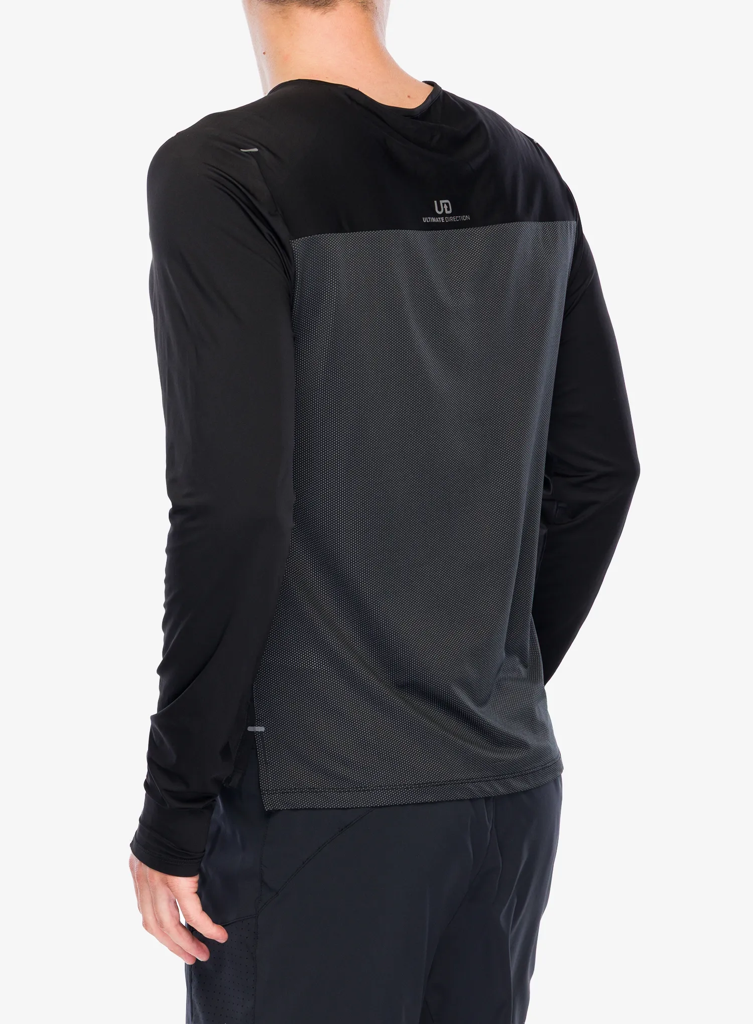 Bežecká mikina Ultimate Direction Cirriform Long Sleeve Tee - onyx