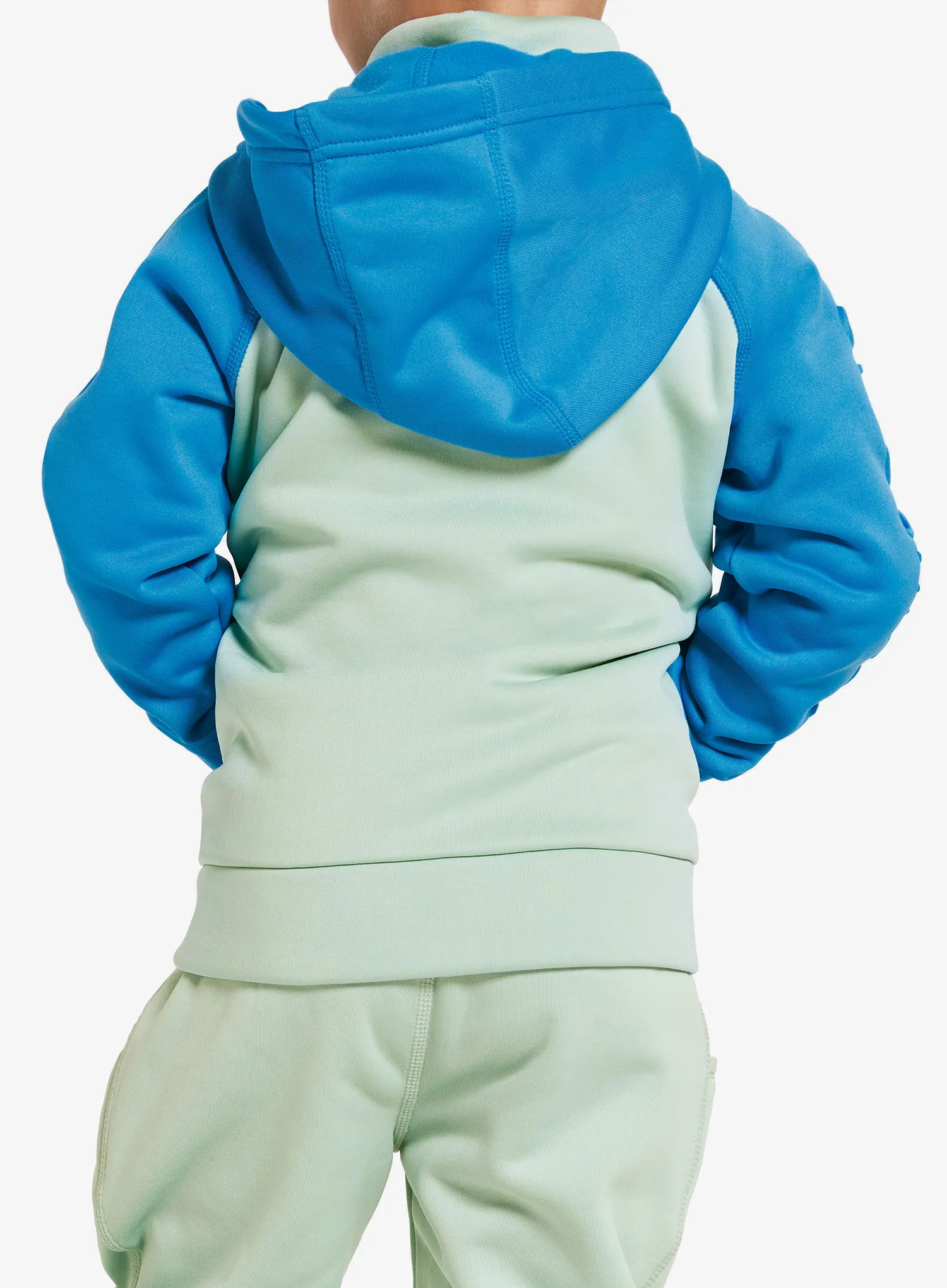 Mikina detská Didriksons Corin Full Zip - blue lagoon