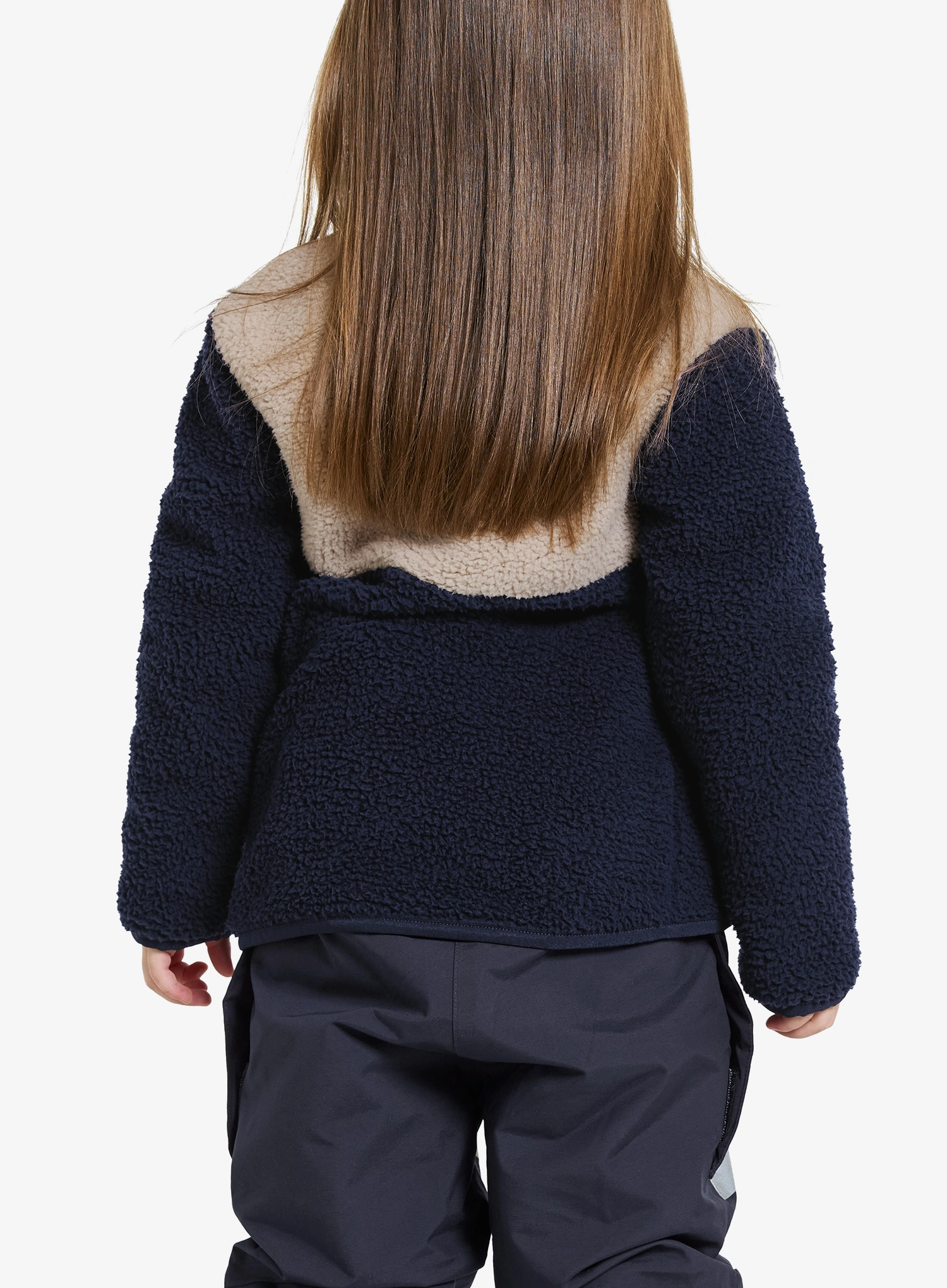 Mikina detská Didriksons Gosig Halfzip - navy