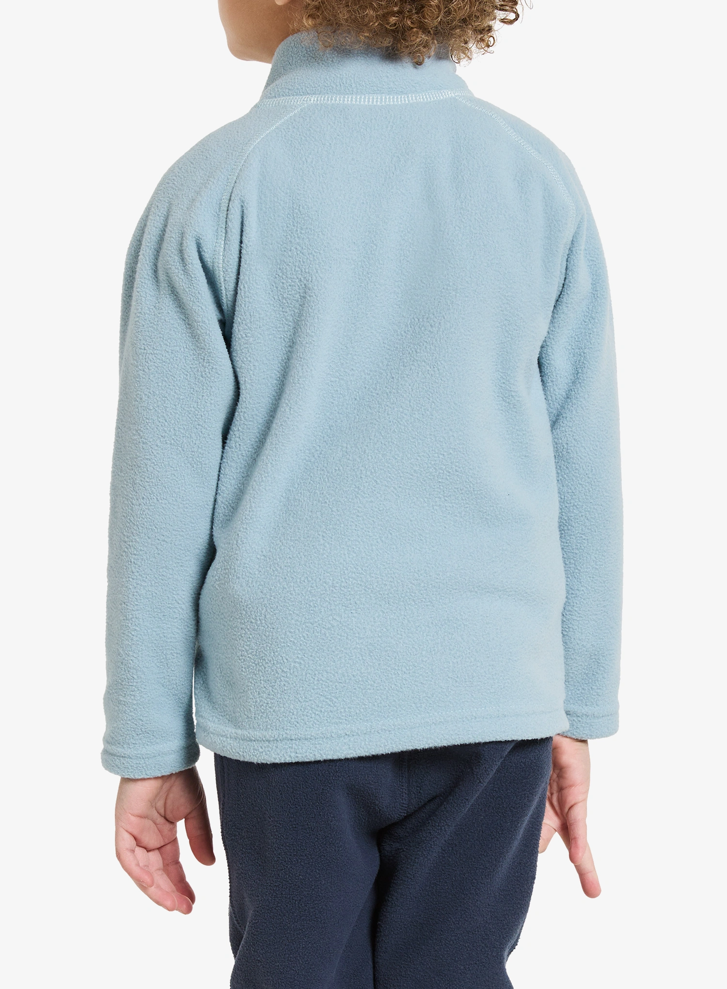 Mikina detská Didriksons Monte Full Zip - cloud blue