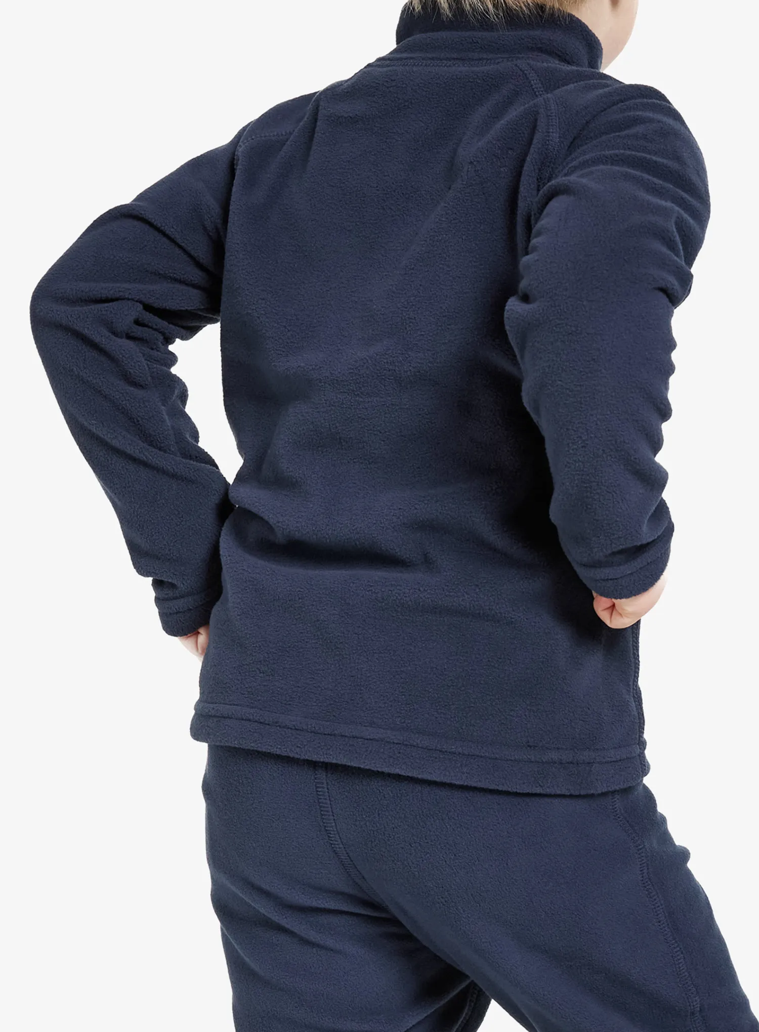 Mikina detská Didriksons Monte Full Zip - navy