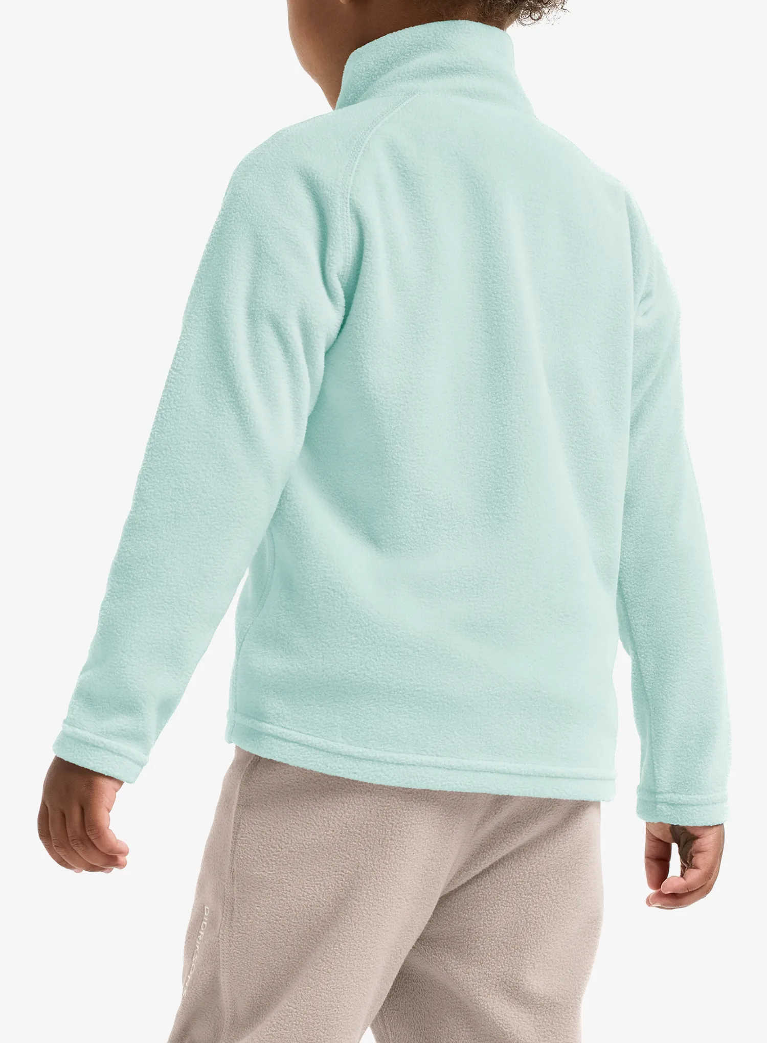 Mikina detská Didriksons Monte Full Zip - ocean mint
