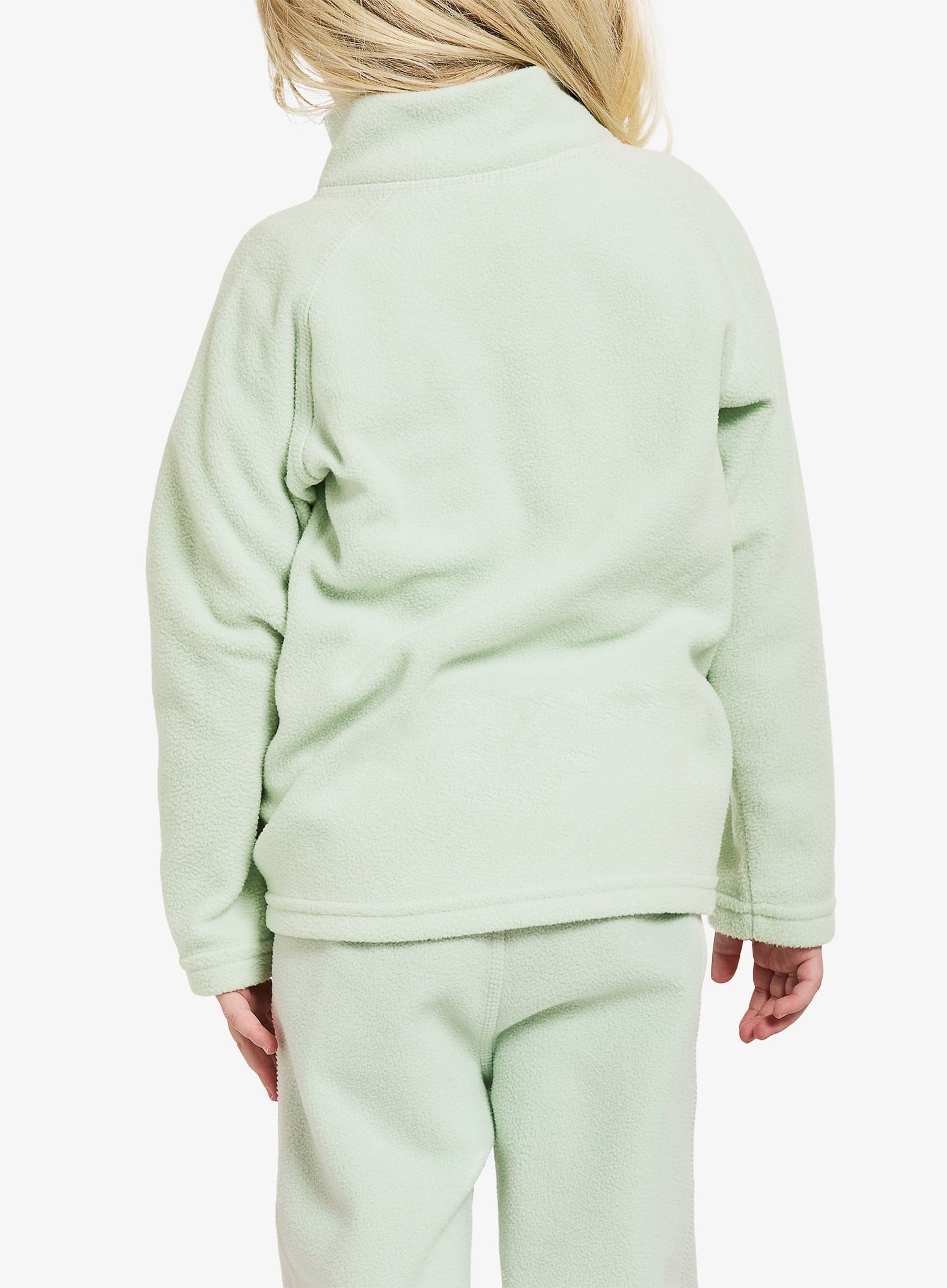 Mikina detská Didriksons Monte Full Zip - pale mint