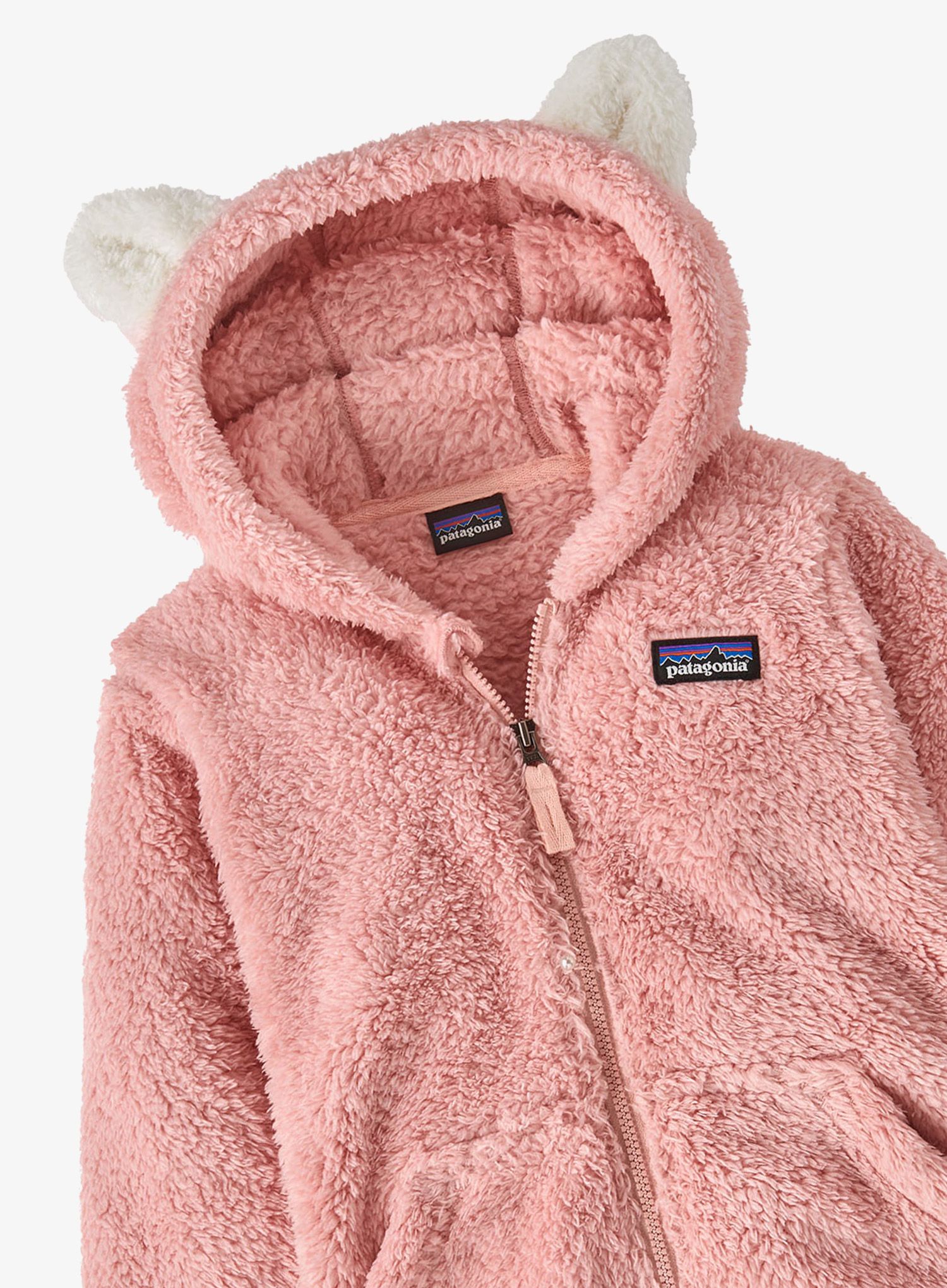 Mikina detská Patagonia Baby Furry Friends Hoody - mallow pink