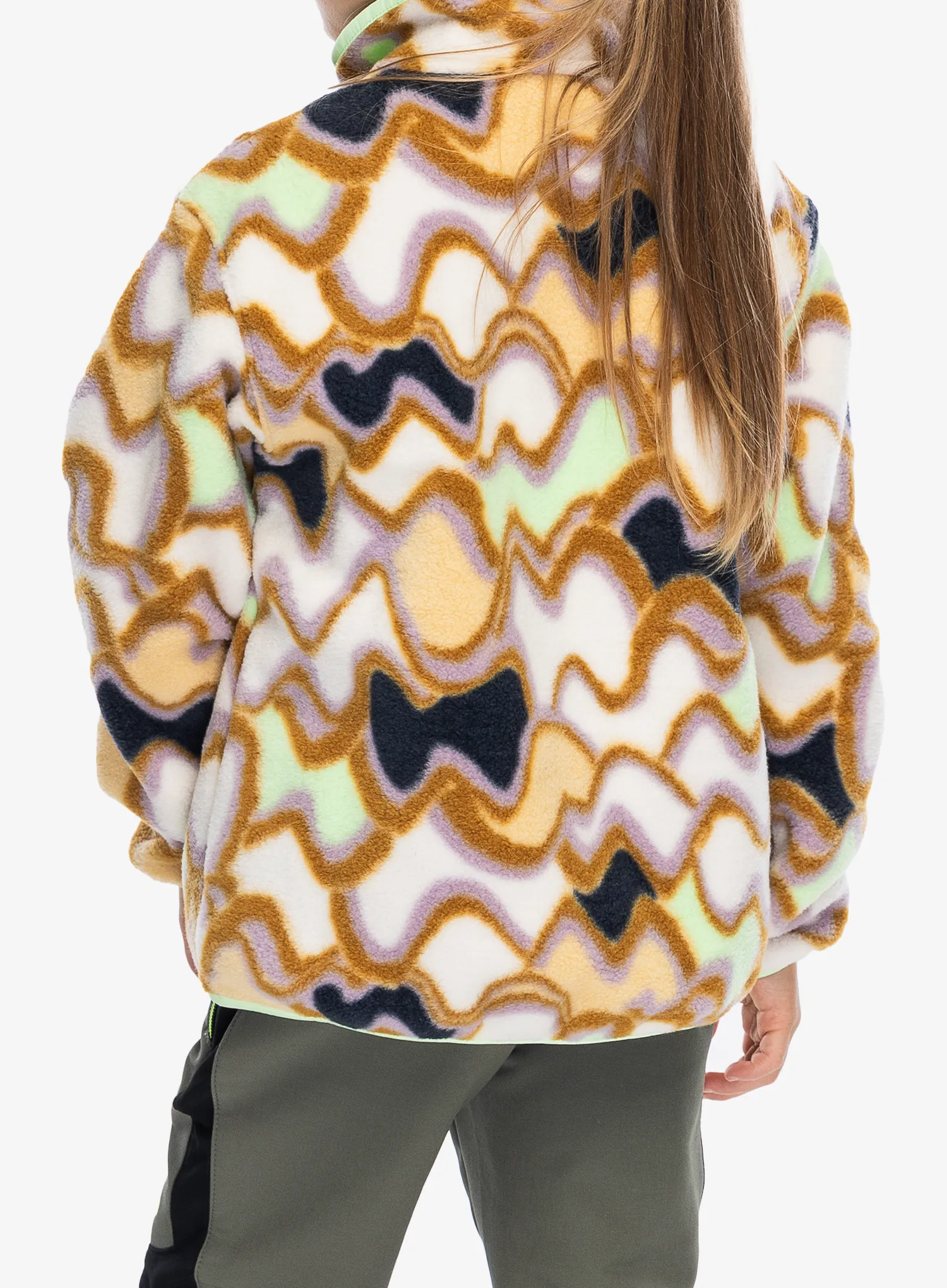 Mikina detská Patagonia LW Synchilla Snap-T Pullover - mall currents natural