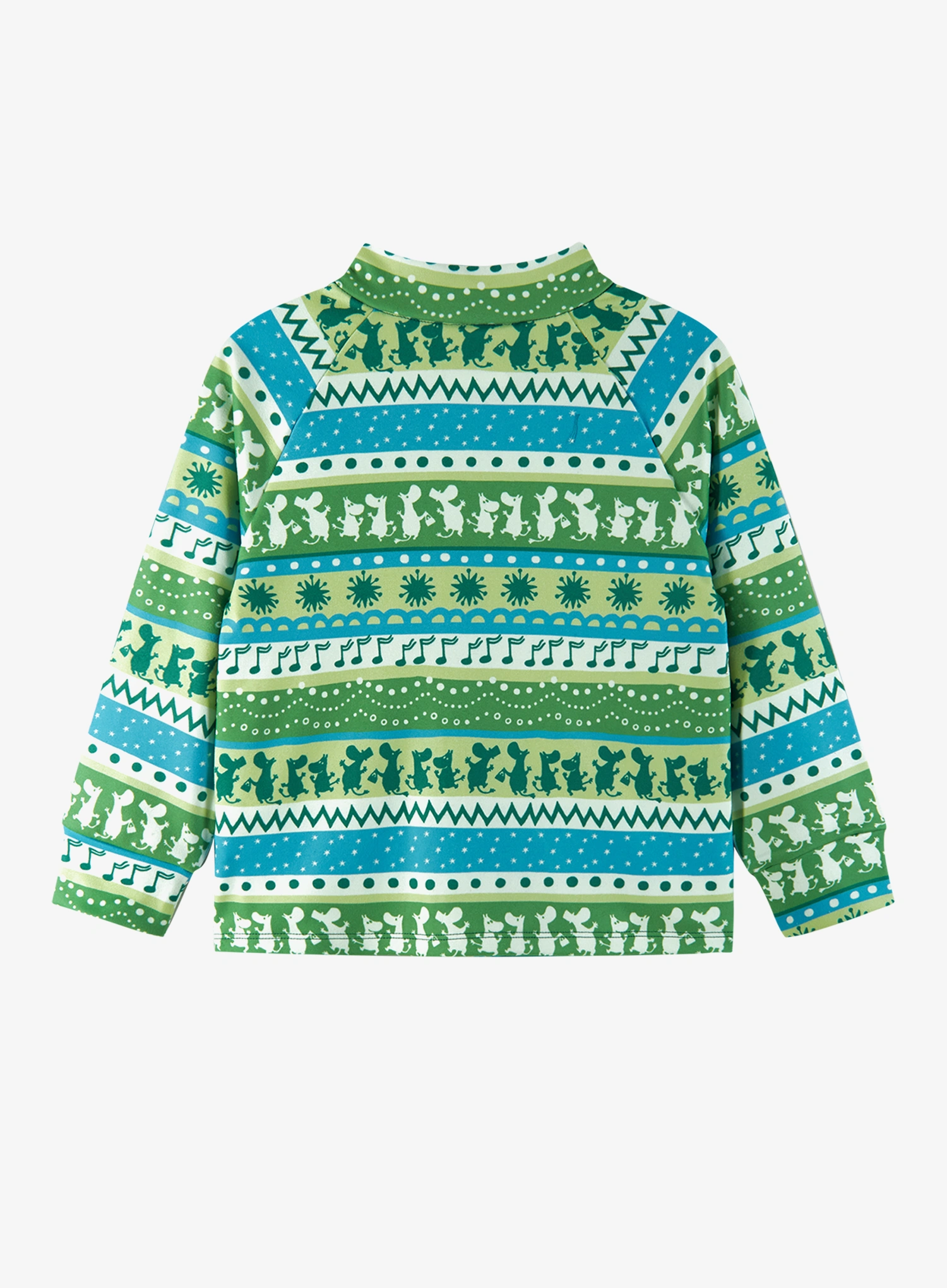 Mikina detská Reima Moomin Tarpeen - greenery