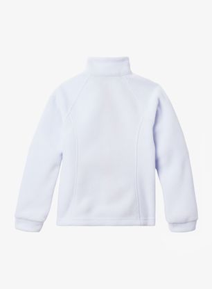 Mikina dievčenská Columbia Benton Springs Fleece - snowdrift