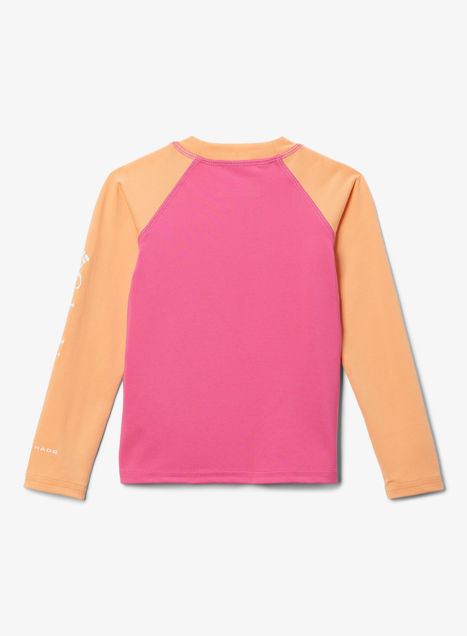 Mikina dievčenská Columbia Sandy Shores Long Sleeve Sunguard - wild geranium/peach