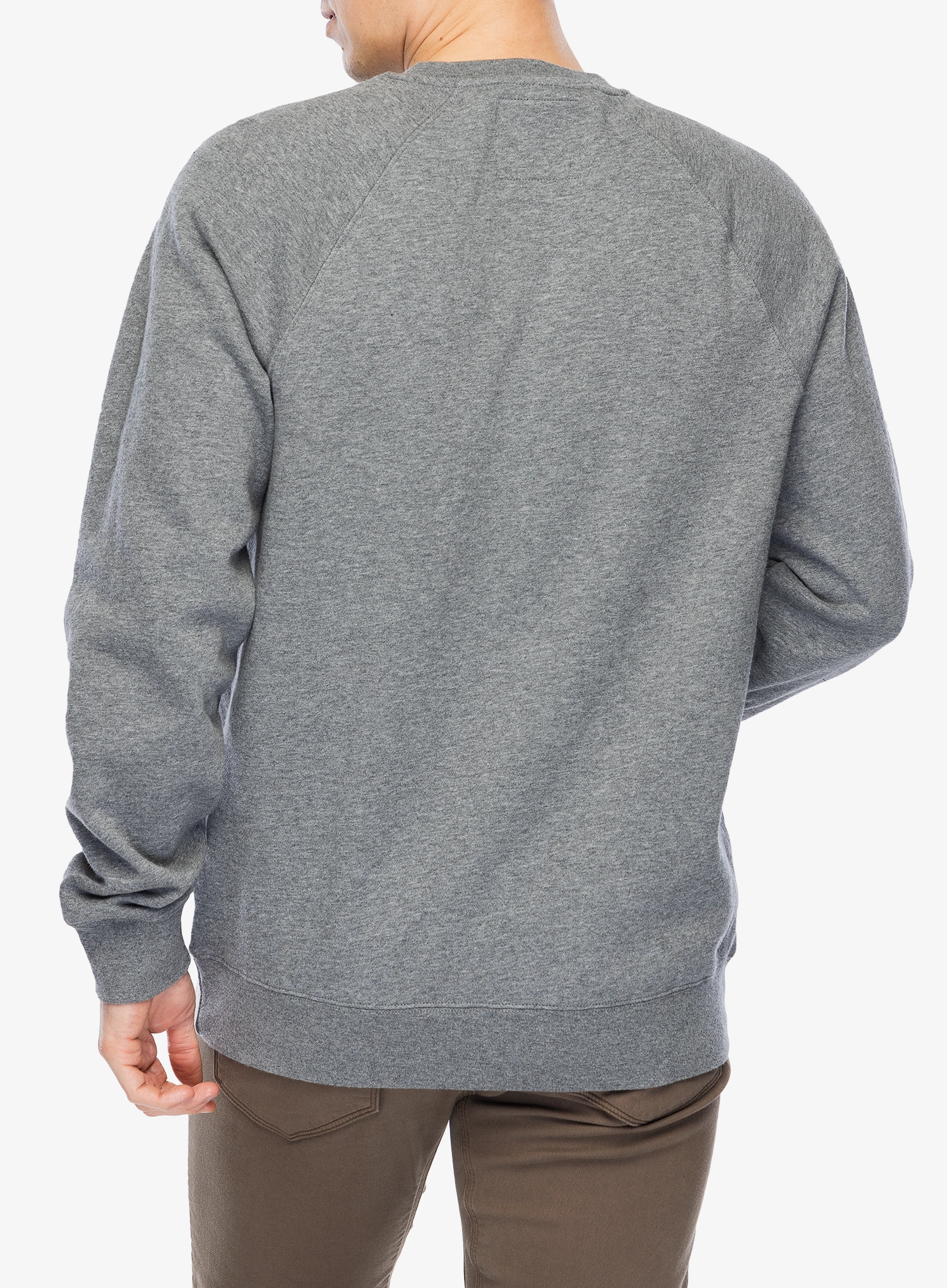 Mikina Fox Absolute Fleece Crew - heather graphite