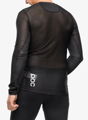 Cyklistický dres POC Essential Layer L/S Jersey - uranium black