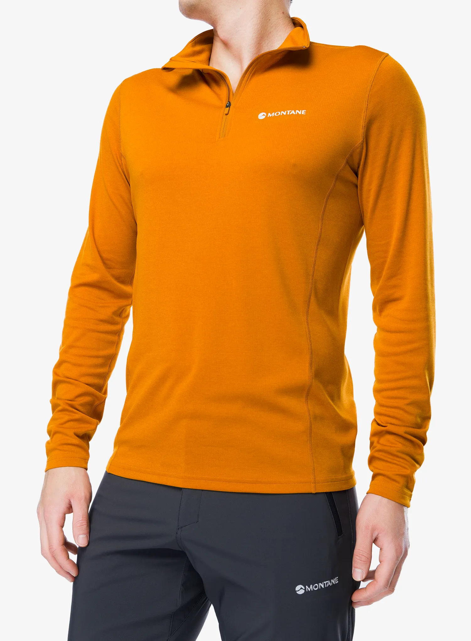 Mikina Montane Dart Zip Neck - amber