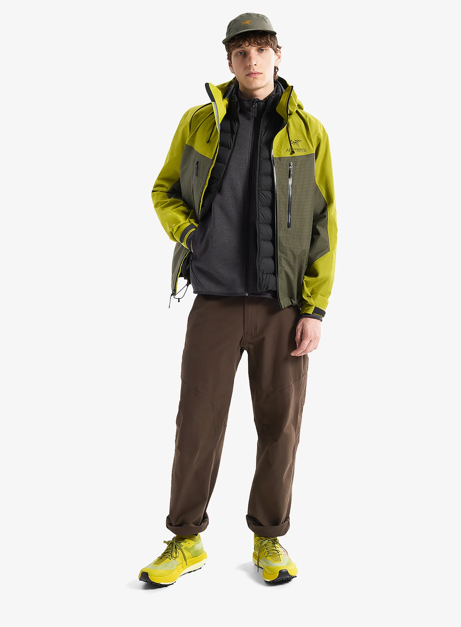 Flísová mikina Arcteryx Covert Cardigan - black heather ii