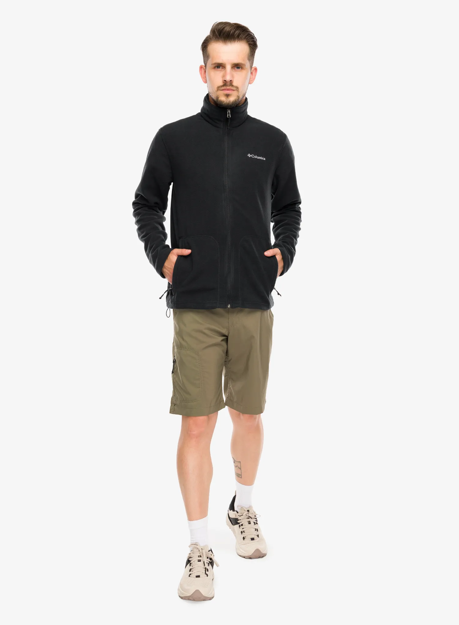 Flísová mikina Columbia Fast Trek Light - black