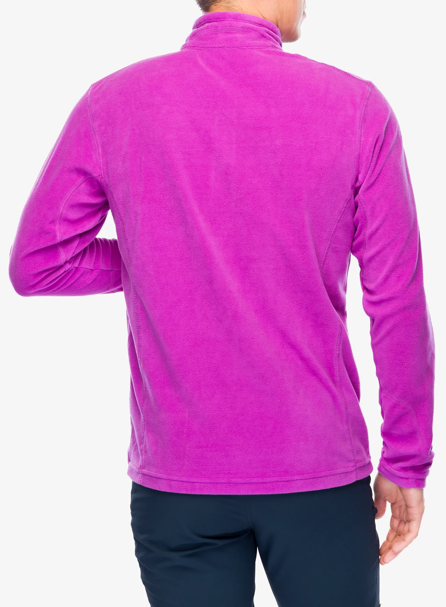 Flísová mikina Columbia Klamath Range II Half Zip - razzle