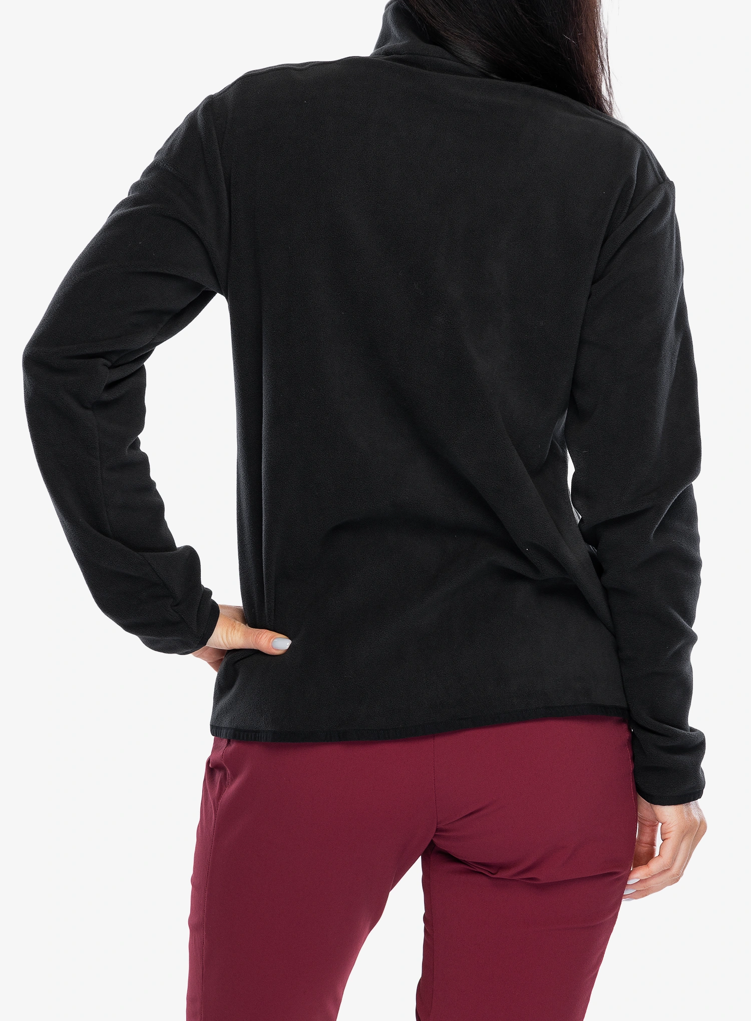 Flísová mikina dámska adidas TERREX Multi Essentials Full Zip Fleece Jacket - black