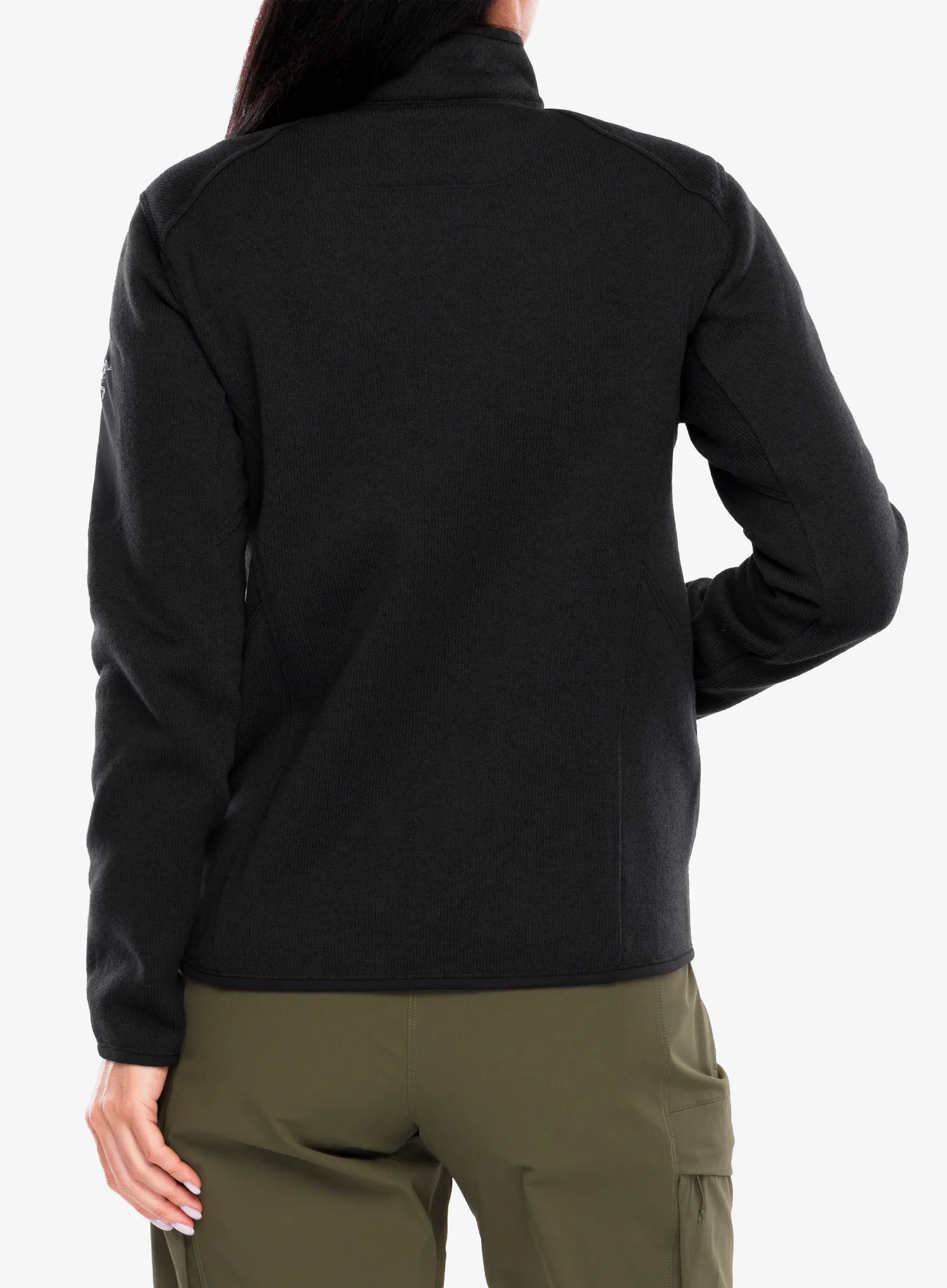 Flísová mikina dámska Arcteryx Covert Cardigan - black