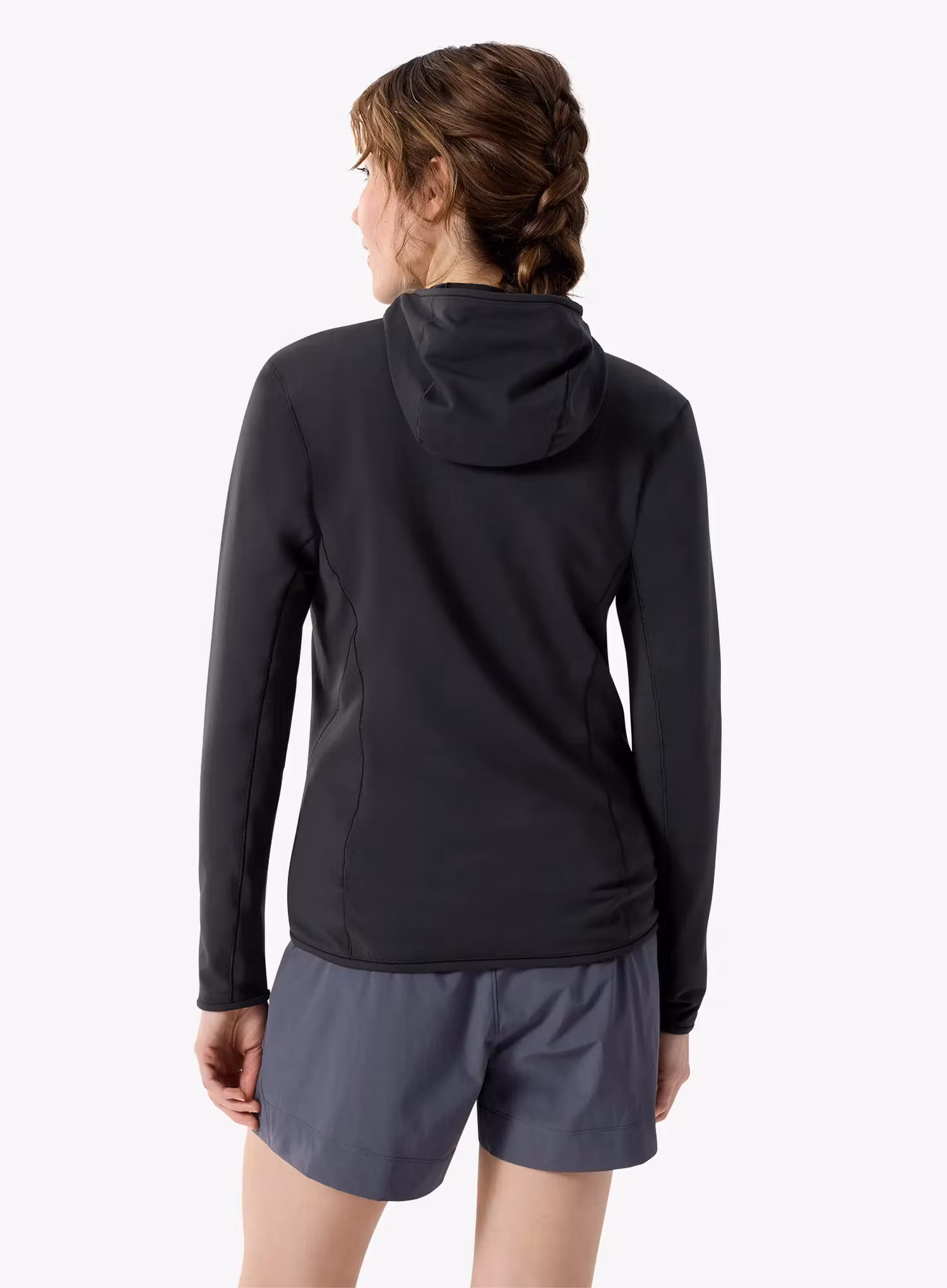 Flísová mikina dámska Arcteryx Kyanite LT Hoody - black