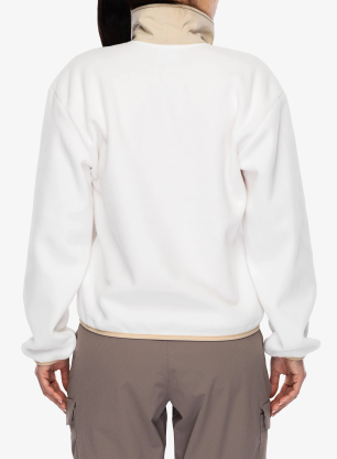 Flísová mikina dámska Columbia Sequoia Grove Half Zip Fleece - sea salt/dark stone/a.fossil
